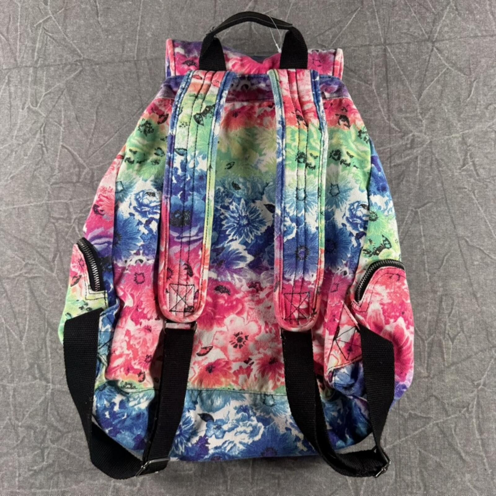 Pink Victorias Secret Backpack Rainbow Love Pink Gym Bag Size ONE SIZE - 7 Thumbnail