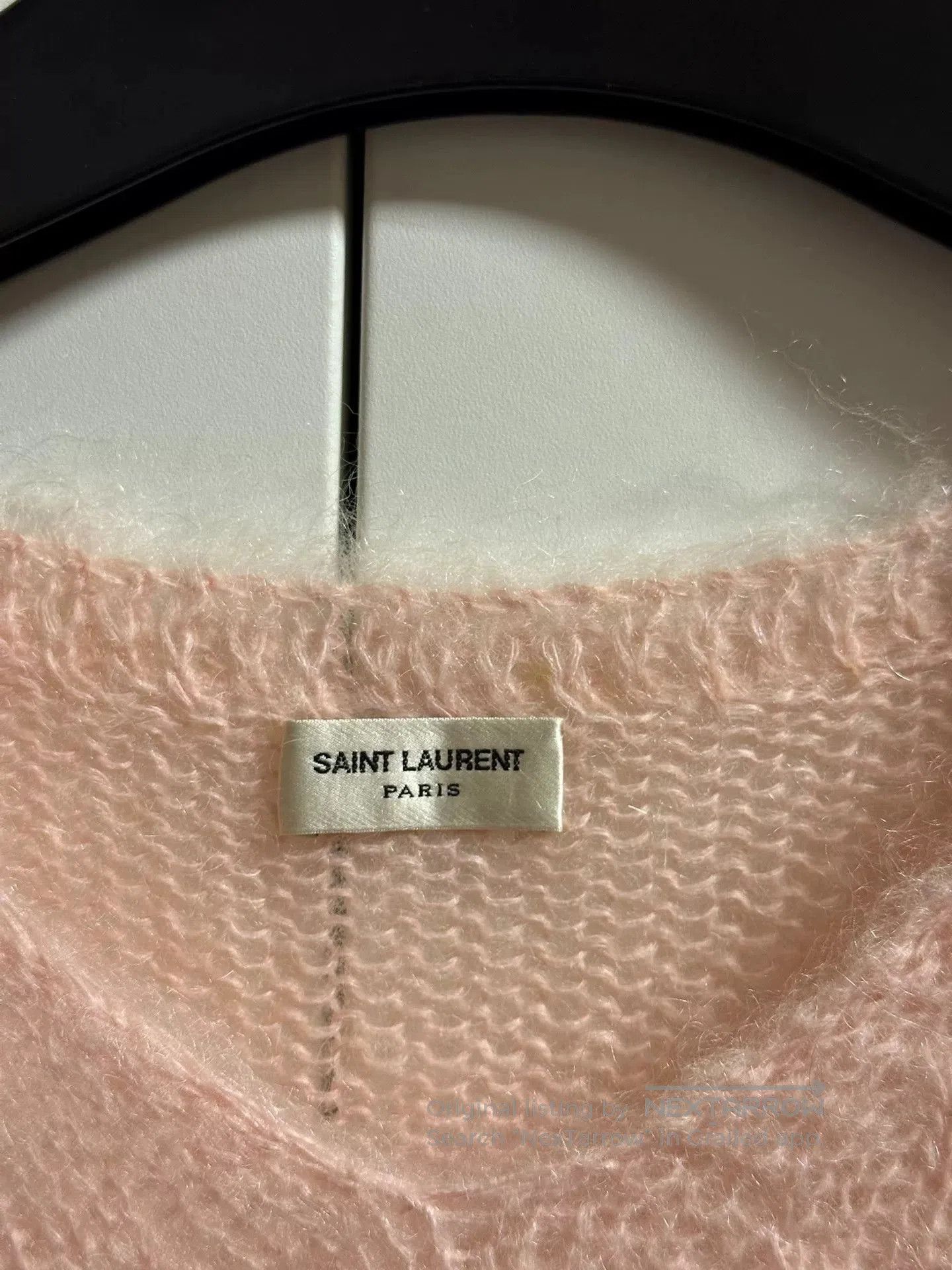 Saint Laurent Paris pink cashmere v. Size XL / US 12-14 / IT 48-50 - 5 Thumbnail
