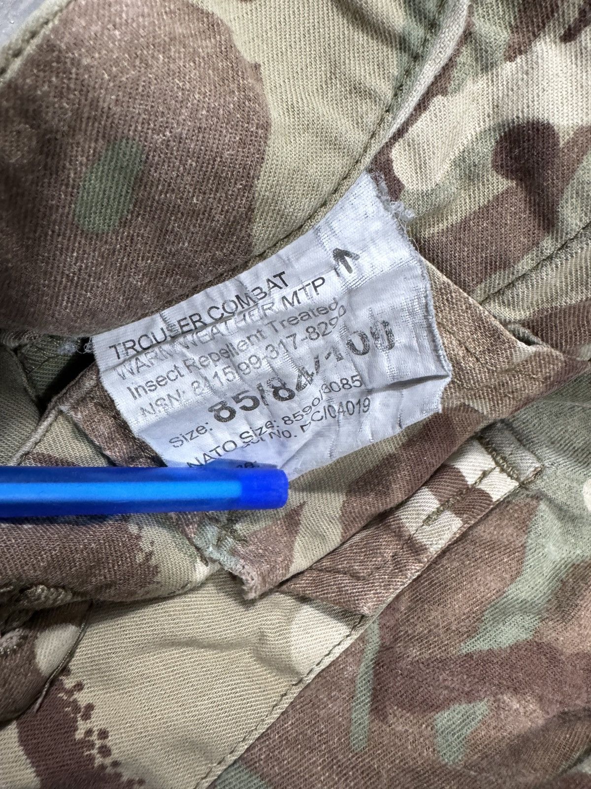 Carhartt × Vintage NATO Baggy Cargo Pants Army Military Vintage Y2K Wide Leg Size US 32 / EU 48 - 5 Thumbnail