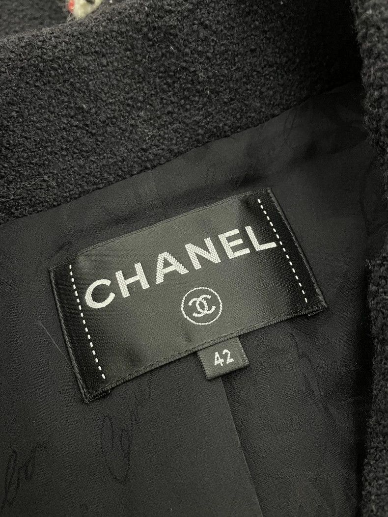 Chanel Chanel German Hamburg series colorful rolled-edged black j Size M / US 6-8 / IT 42-44 - 5 Thumbnail