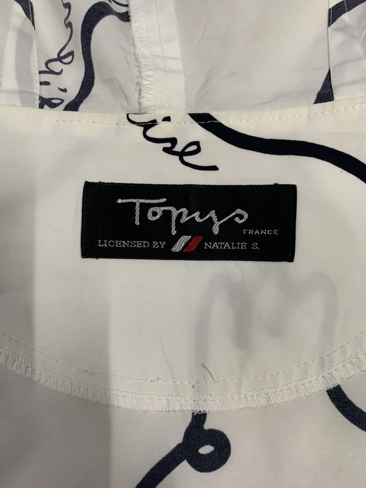 Other Topys France by Natalie S. Full Graphic Art Hooded Jacket Size 3XL / US 20-22 - 16 Thumbnail
