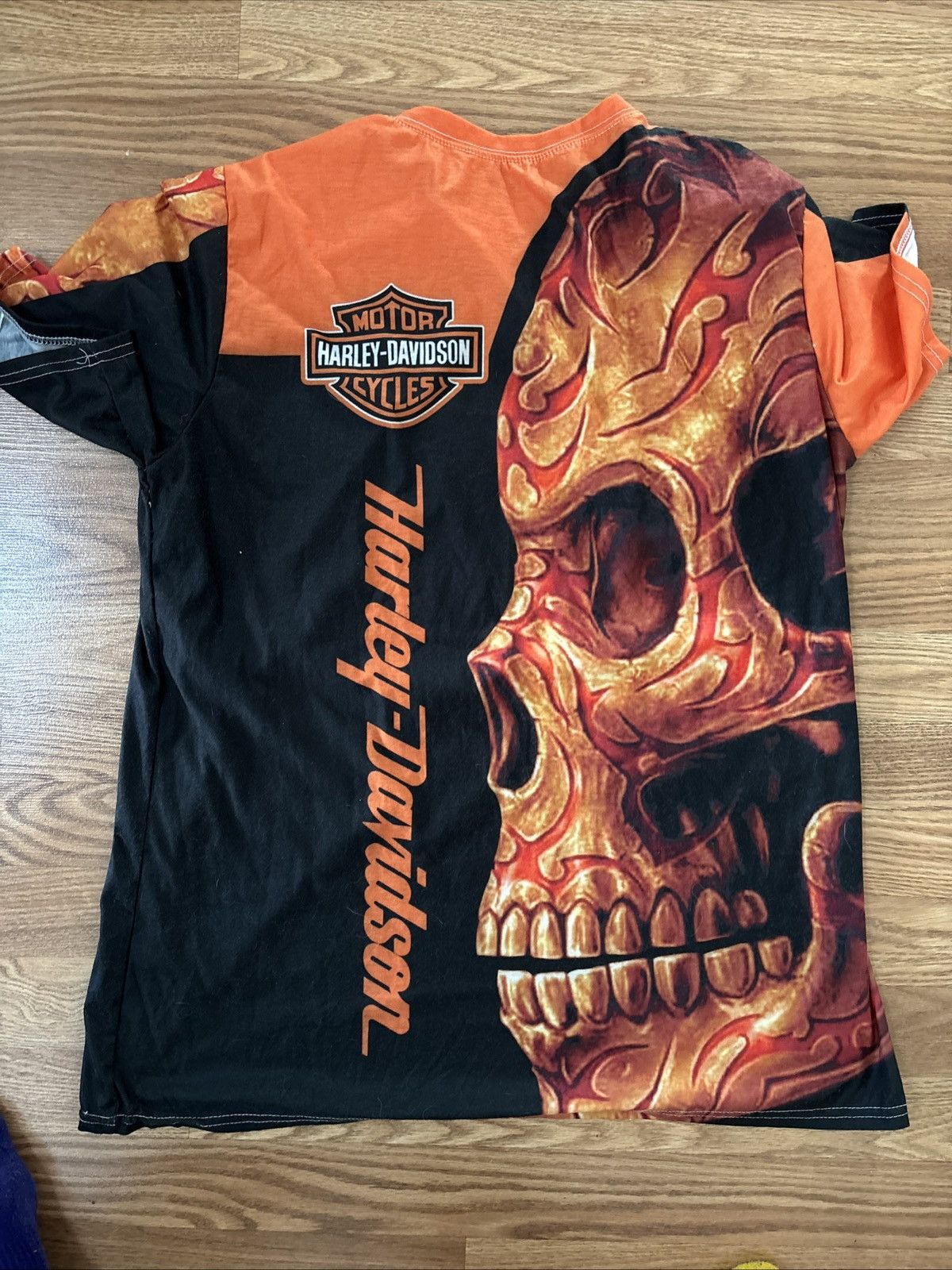 Harley Davidson Harley Davidson all over print shirt Size US XL / EU 56 / 4 - 2 Thumbnail