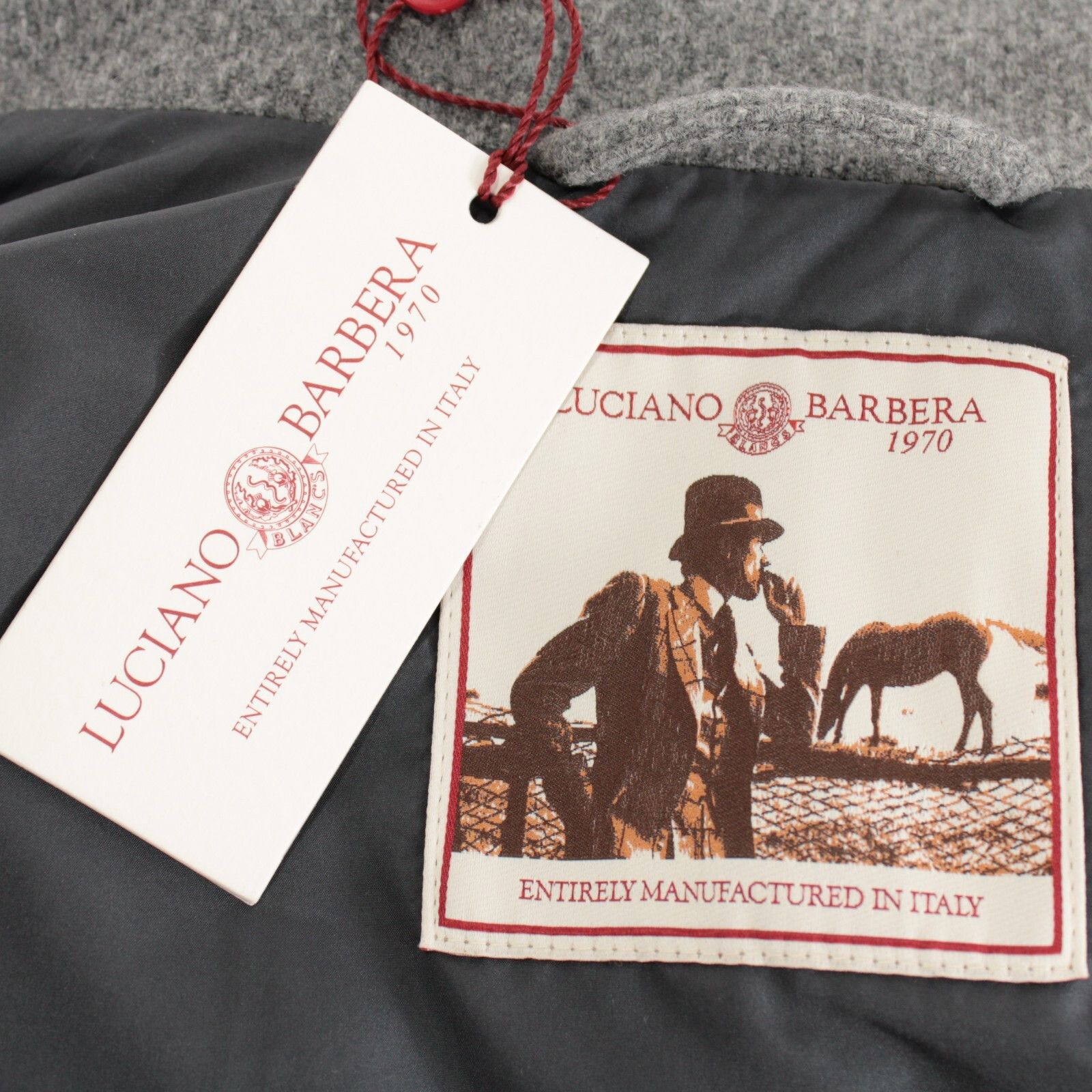 Luciano Barbera Luciano Barbera Vest Size M US In Gray Wool Size US M / EU 48-50 / 2 - 8 Thumbnail