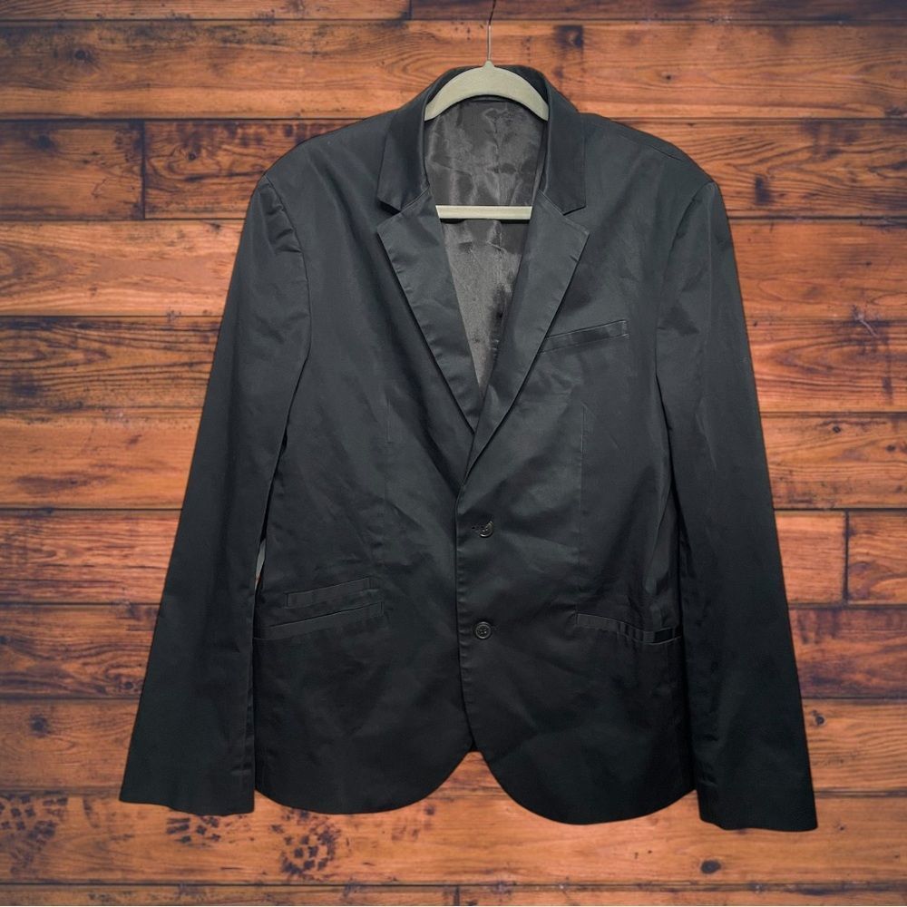 Armani Exchange Armani Exchange Black Blazer Jacket Size 44 Regular Size 44R - 1 Thumbnail