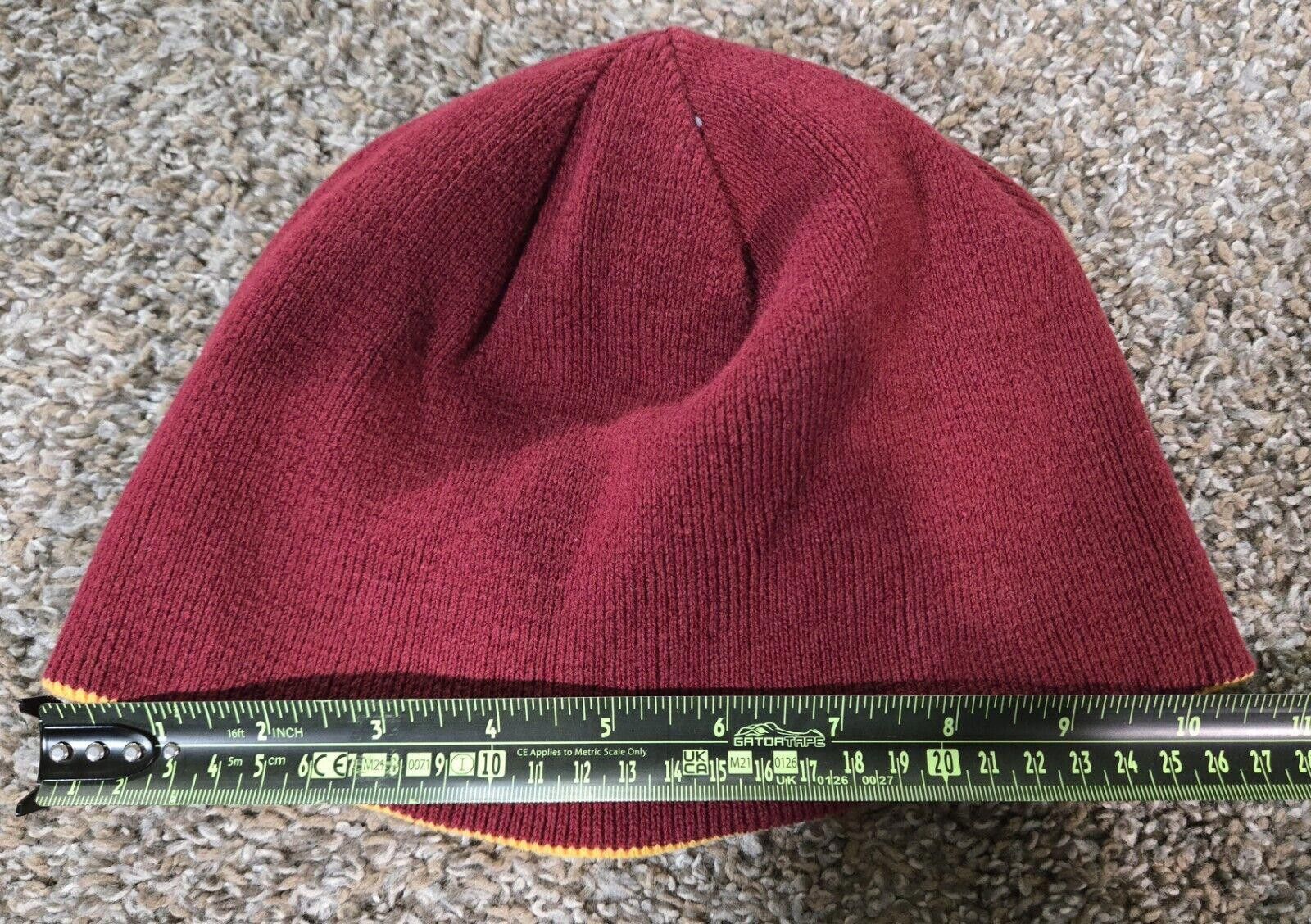 Nike Maroon And Yellow Nike Football Beanie Size ONE SIZE - 5 Thumbnail