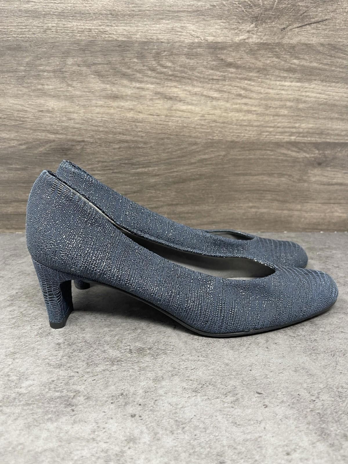 Stuart Weitzman Stuart Weitzman Shoes Womens Size 7.5 Dark Blue Size US 7.5 / IT 37.5 - 5 Thumbnail