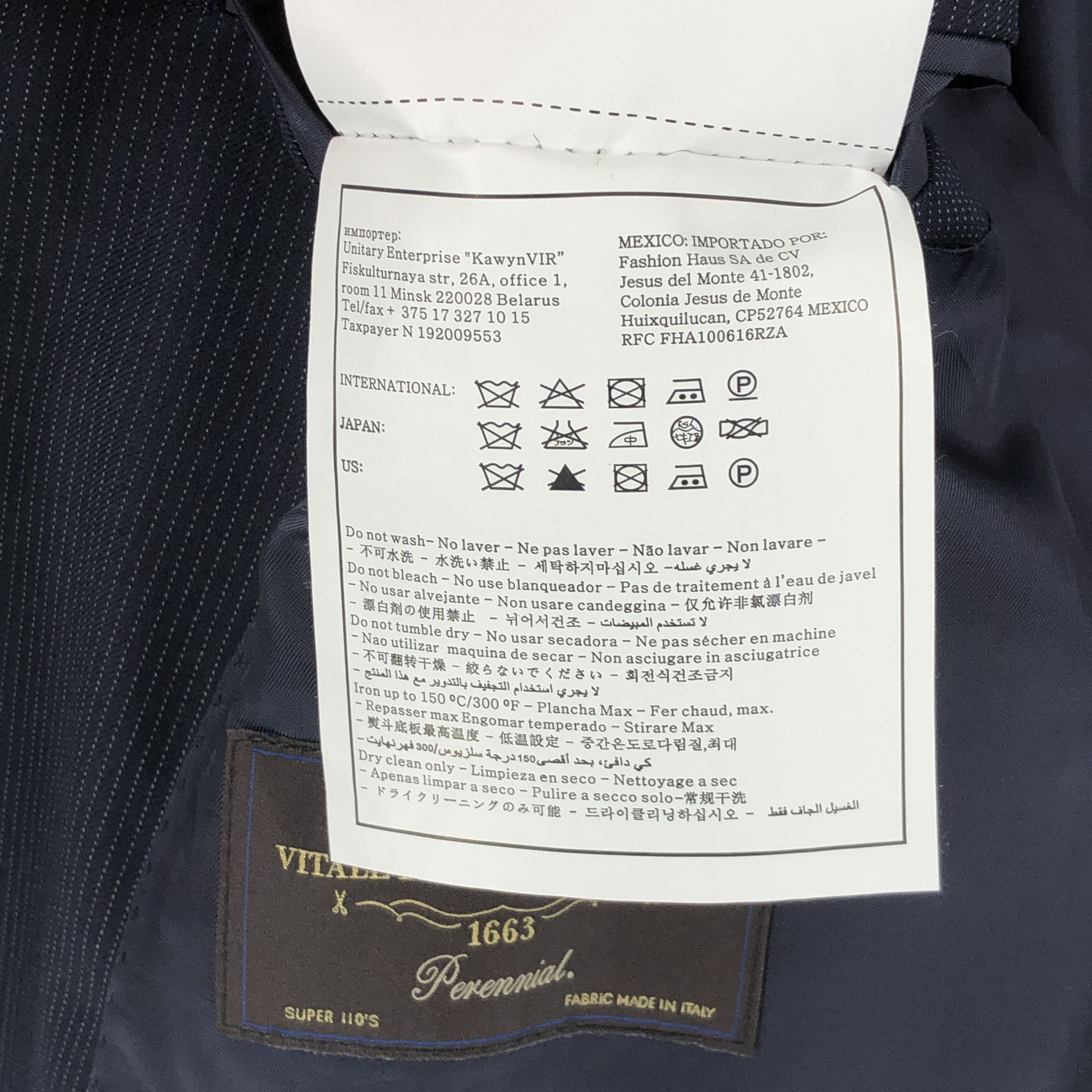 Suitsupply Lazio Single Breasted Wool Blazer Size EU:29; UK:48; US:48S Size 48S - 10 Thumbnail