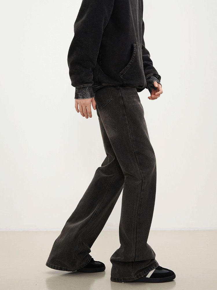 Japanese Brand × Jean American retro all-match straight cleanfit flared jeans Size US 32 / EU 48 - 3 Thumbnail