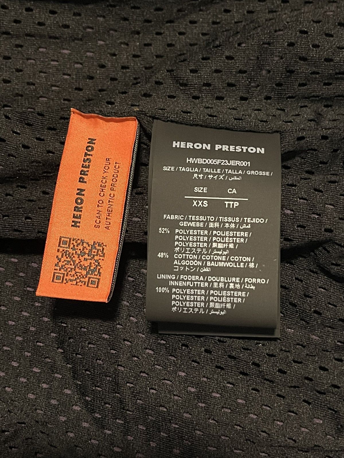 Heron Preston Heron Preston Tracktop Patch Logo Jacket Size XXS / US 00 / IT 34 - 9 Thumbnail