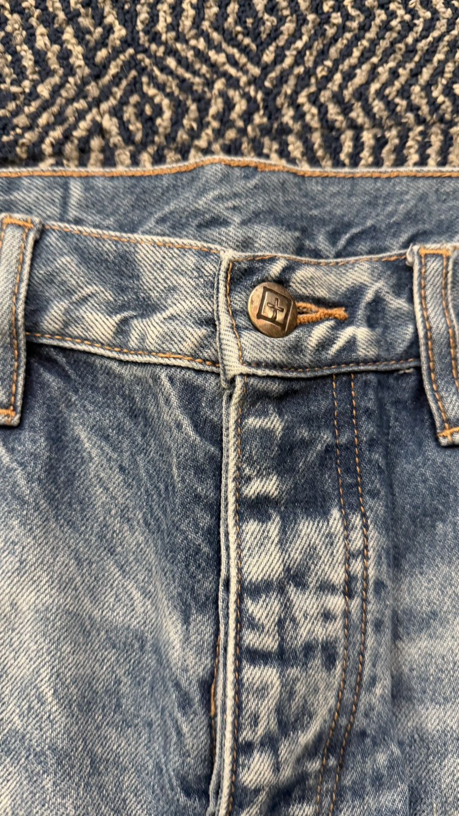 Ksubi KSUBI DISTRESSED STRAIGHT LEG DENIM Size US 32 / EU 48 - 3 Thumbnail
