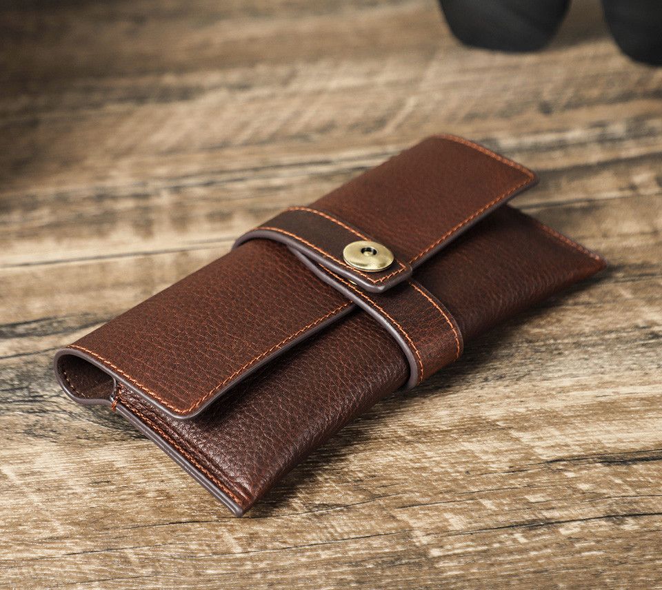 Japanese Brand × Leather × Vintage Leather Sunglasses Holder Bag Size ONE SIZE - 1 Thumbnail