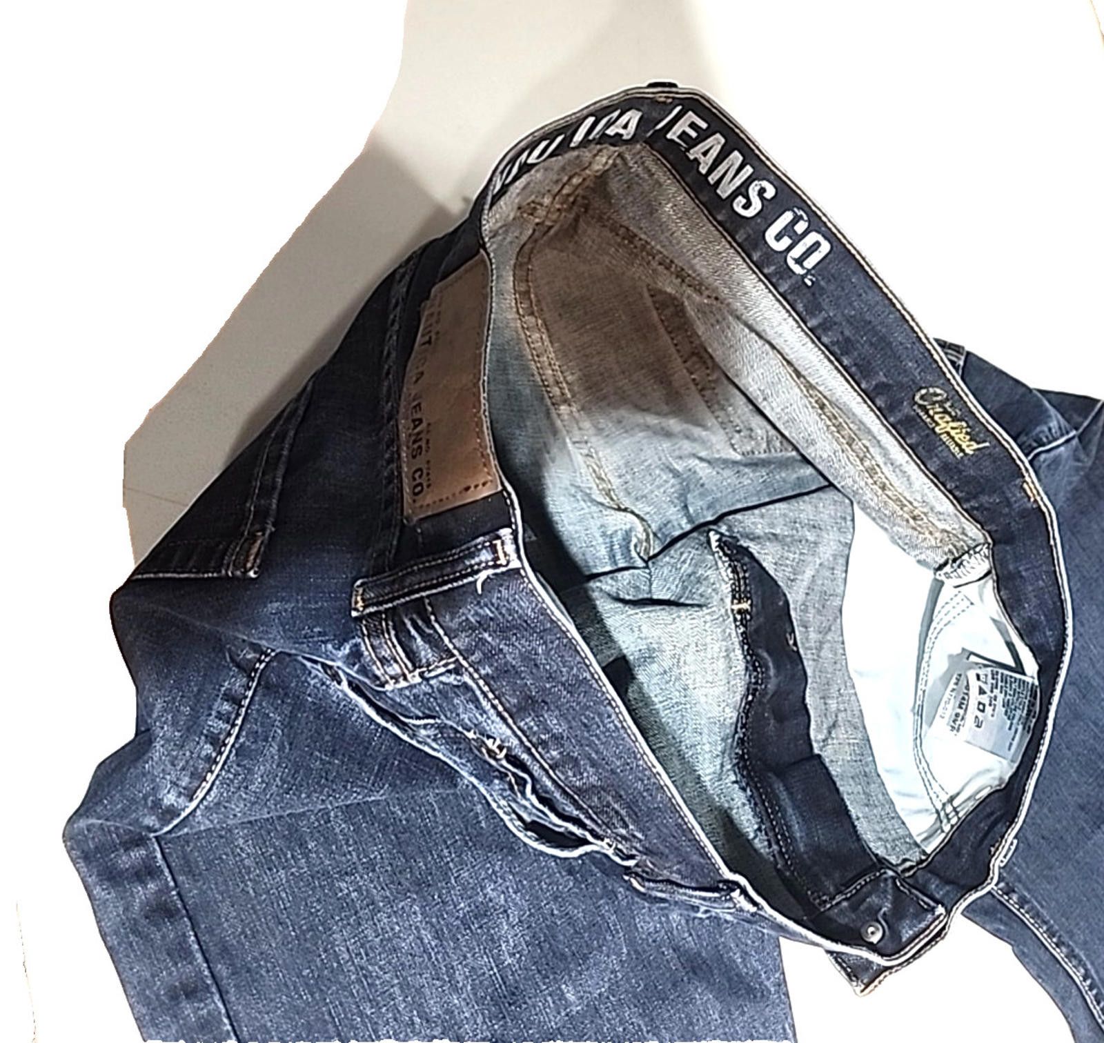 Nautica Nautica Blue Jeans Straight Relaxed Classic Actual 38Wx30L Size US 38 / EU 54 - 6 Thumbnail