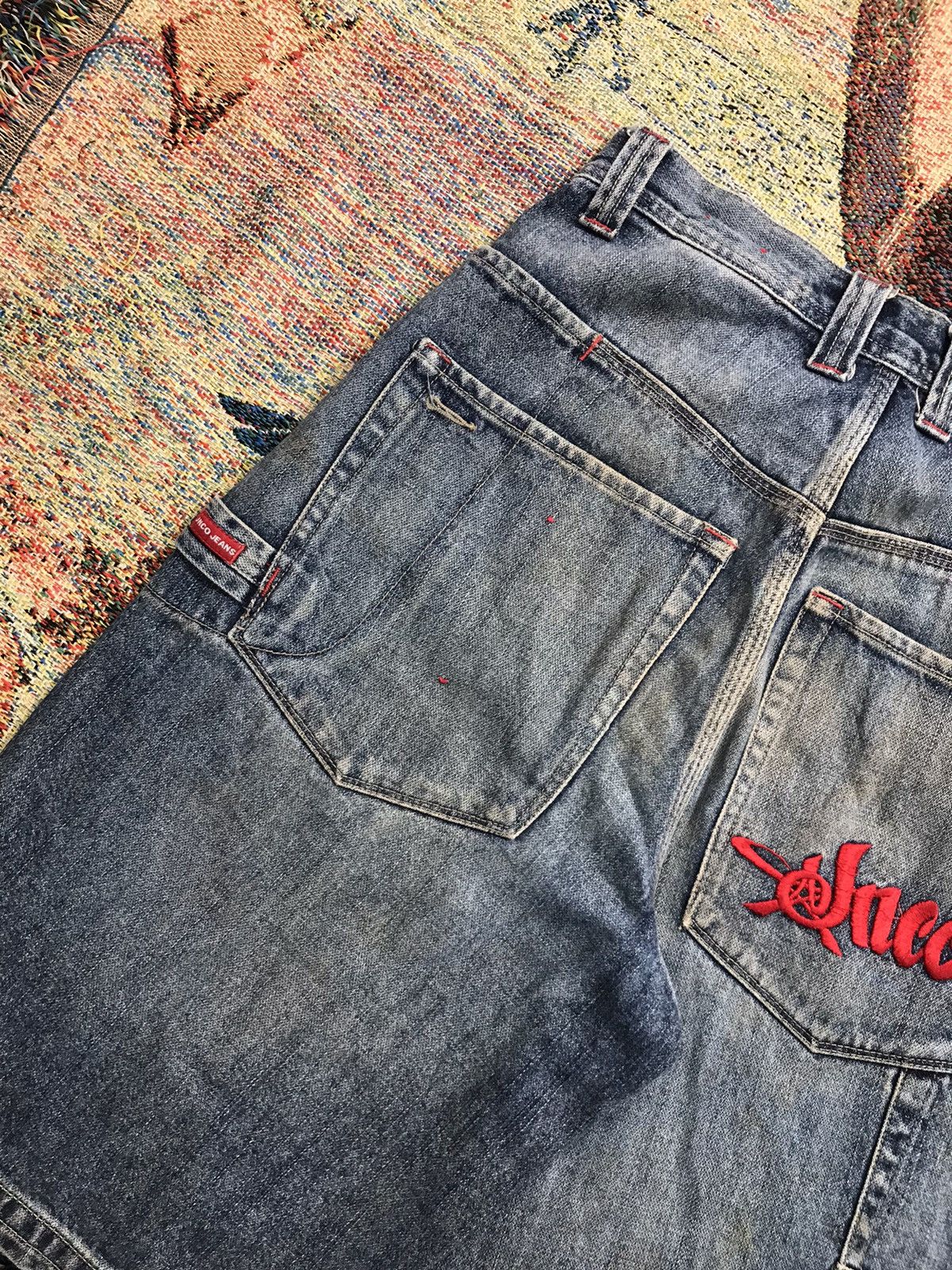 JNCO Vintage Jnco carpenter embroidered jort Size US 30 / EU 46 - 11 Thumbnail
