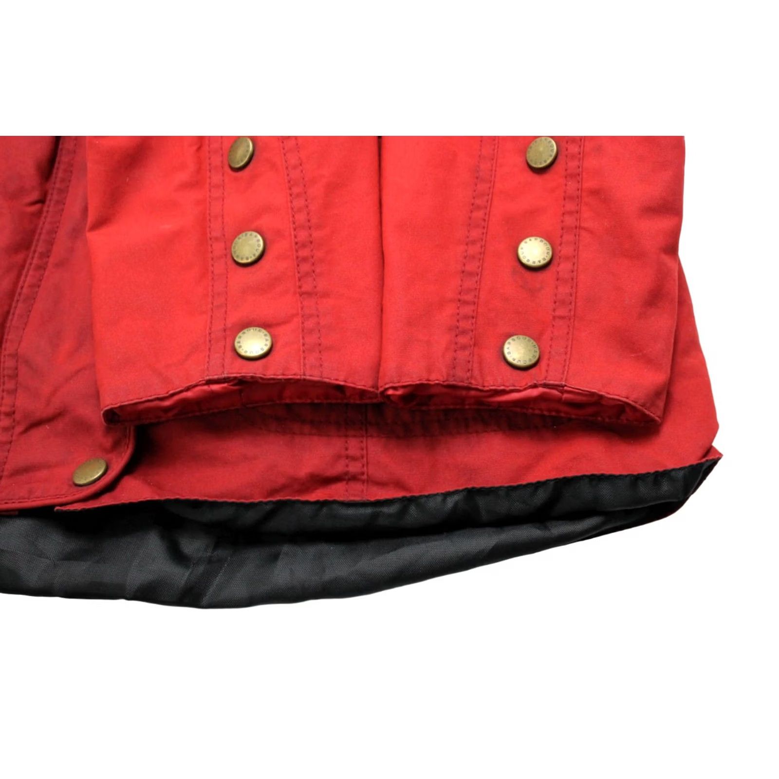 Barbour BARBOUR Winter Ferndown Jacket Women UK 16 High Neck Lined Two Way Zip Red Jacket Size XXL / US 16-18 / IT 52-54 - 6 Thumbnail