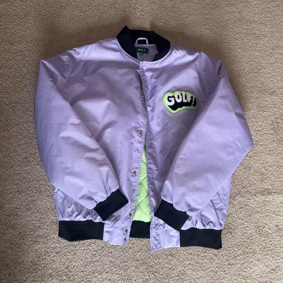 Golf Wang Golf Wang Wham Purple Bomber Jacket Size US XL / EU 56 / 4 - 3 Thumbnail