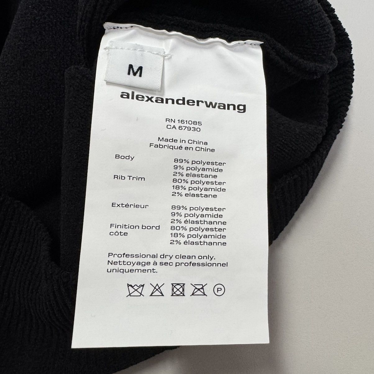 Alexander Wang New with tags Slim-Fit Crew Neck Knit T-Shirt Black Size M Size M / US 6-8 / IT 42-44 - 5 Thumbnail