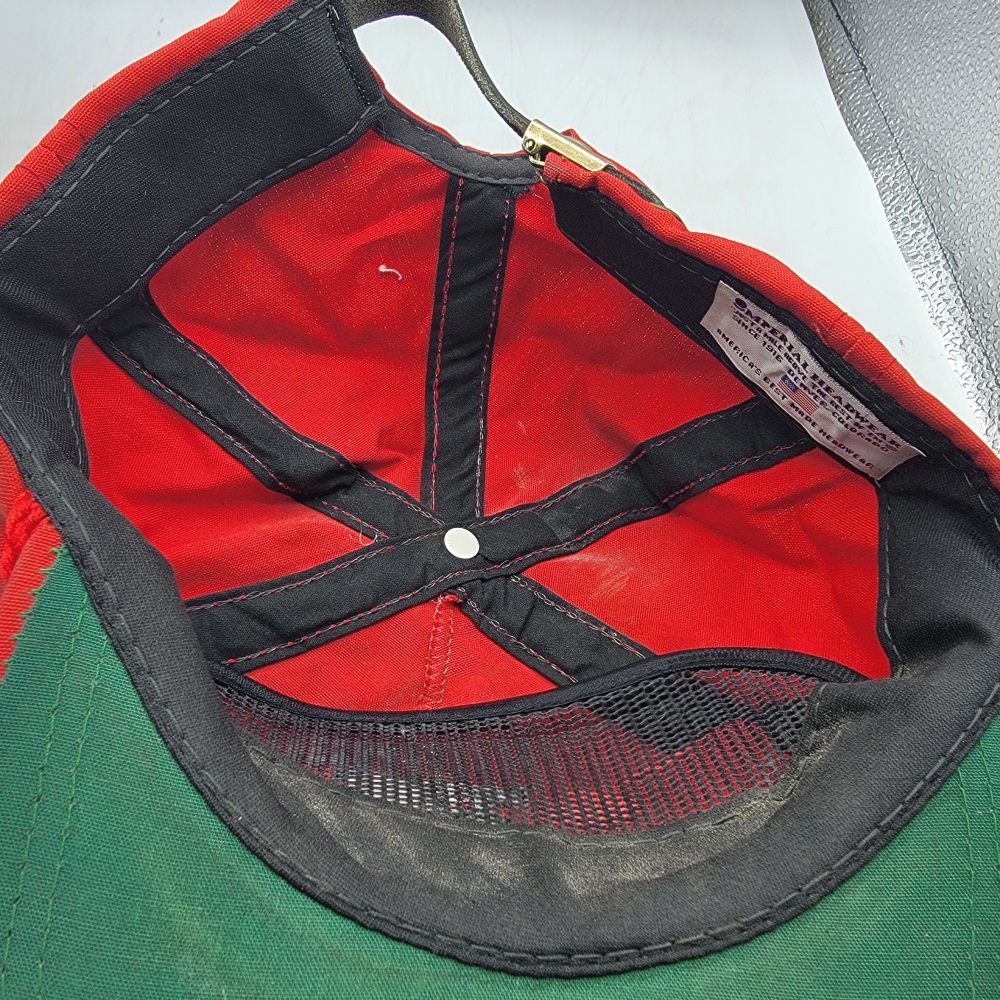 Other Imperial Peppermill Resorts Adults Red Adjustable Hat Cap Ca Size ONE SIZE - 7 Thumbnail
