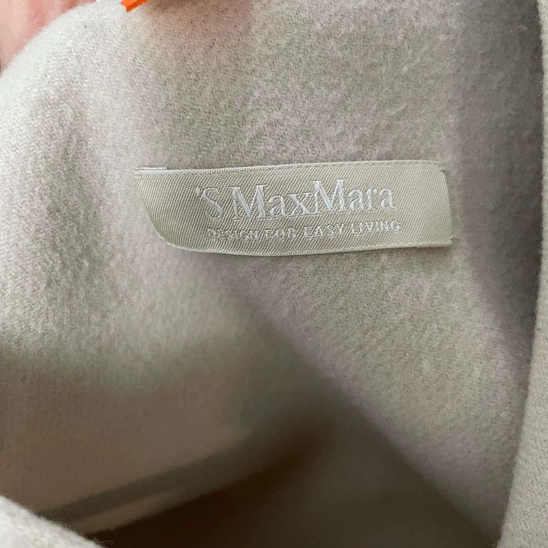 Max Mara Max Mara Cashmere Coat Size 38 Cream White Size L / US 10 / IT 46 - 3 Thumbnail