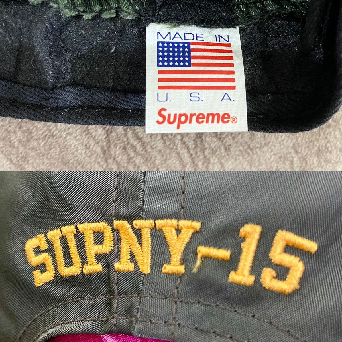 Other RARE! SUPREME X FUGAZI Nylon 5-Panel Cap Olive Green S/S '15 Size ONE SIZE - 7 Thumbnail