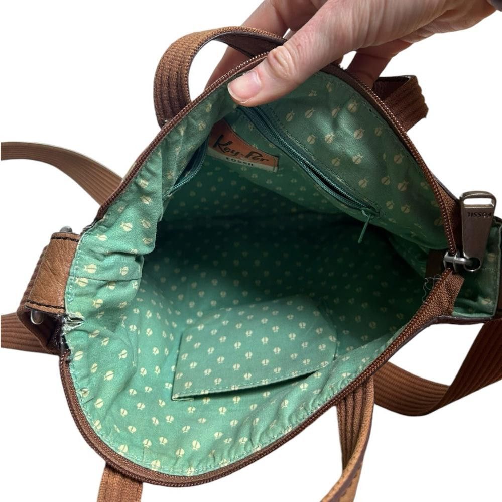 Fossil Fossil l Vintage Keyper Coated Canvas Crossbody Bag Size ONE SIZE - 8 Thumbnail