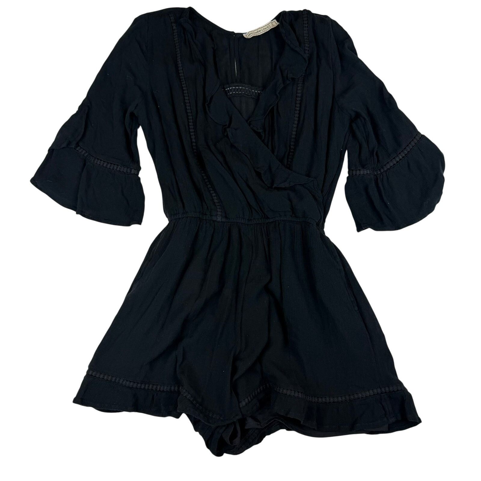 Abercrombie & Fitch Abercrombie & Fitch Black Romper - Size Small Size 26" / US 2 / IT 38 - 1 Thumbnail
