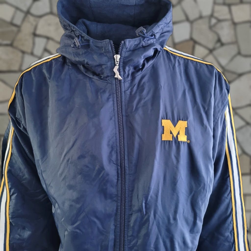 Vintage VINTAGE Spotlight Jacket Michigan 2XL Navy Men Jacket Puffer MS? Size US XXL / EU 58 / 5 - 1 Thumbnail