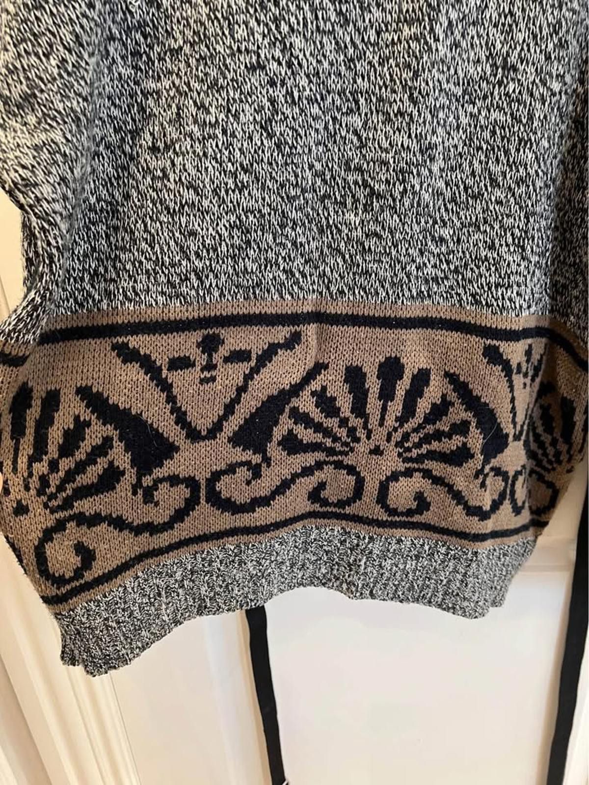 Designer Vintage Playboy Abstract Knit Sweater – Size L Size US L / EU 52-54 / 3 - 5 Thumbnail
