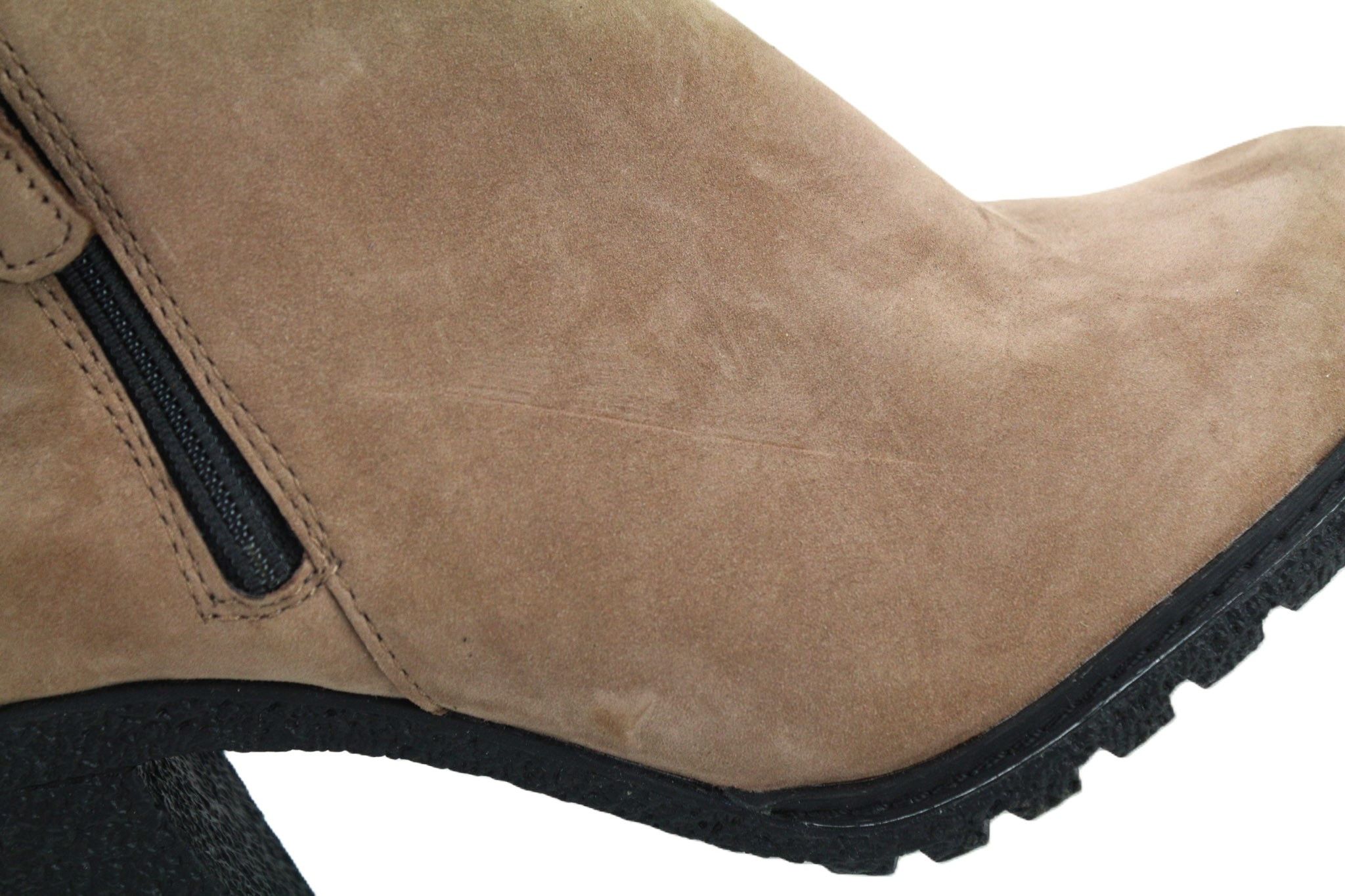 Timberland A2JJK-A6034 EU36/37 Brown Leather Ankle Heels Shoes 80862 Size US 5 / IT 35 - 14 Thumbnail