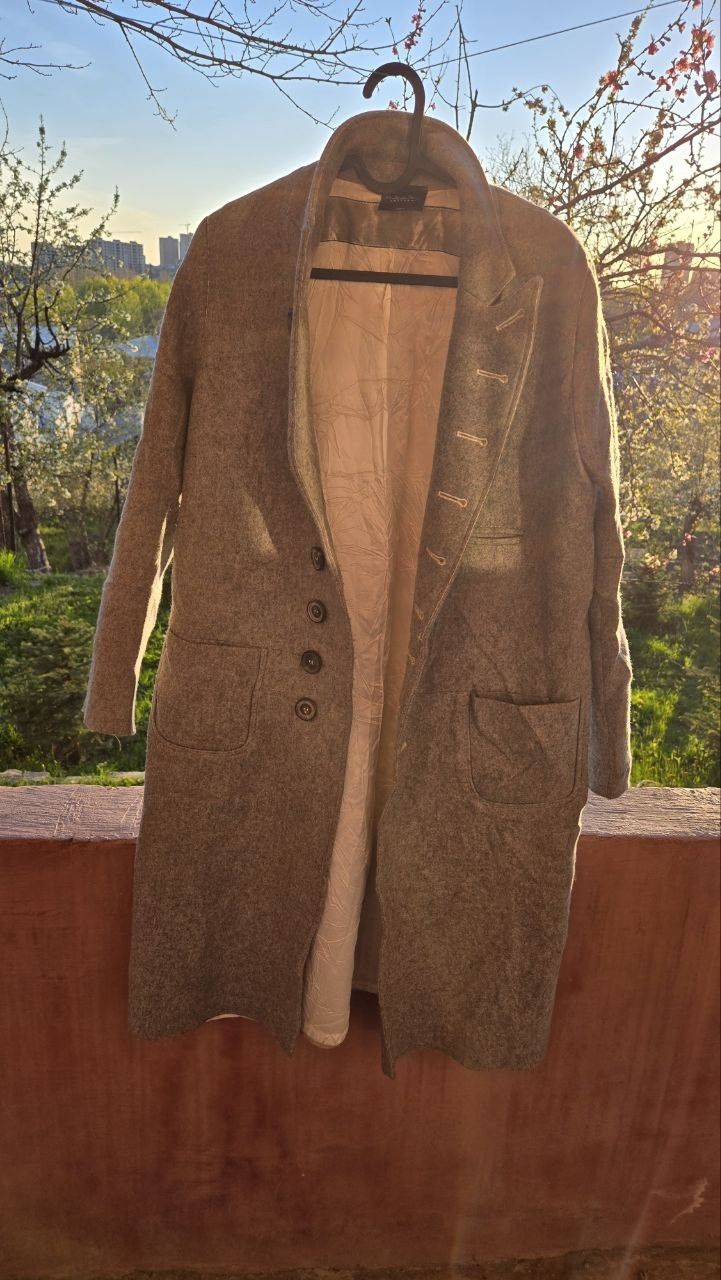 Other Wrinkled grey coat Size M / US 6-8 / IT 42-44 - 1 Thumbnail