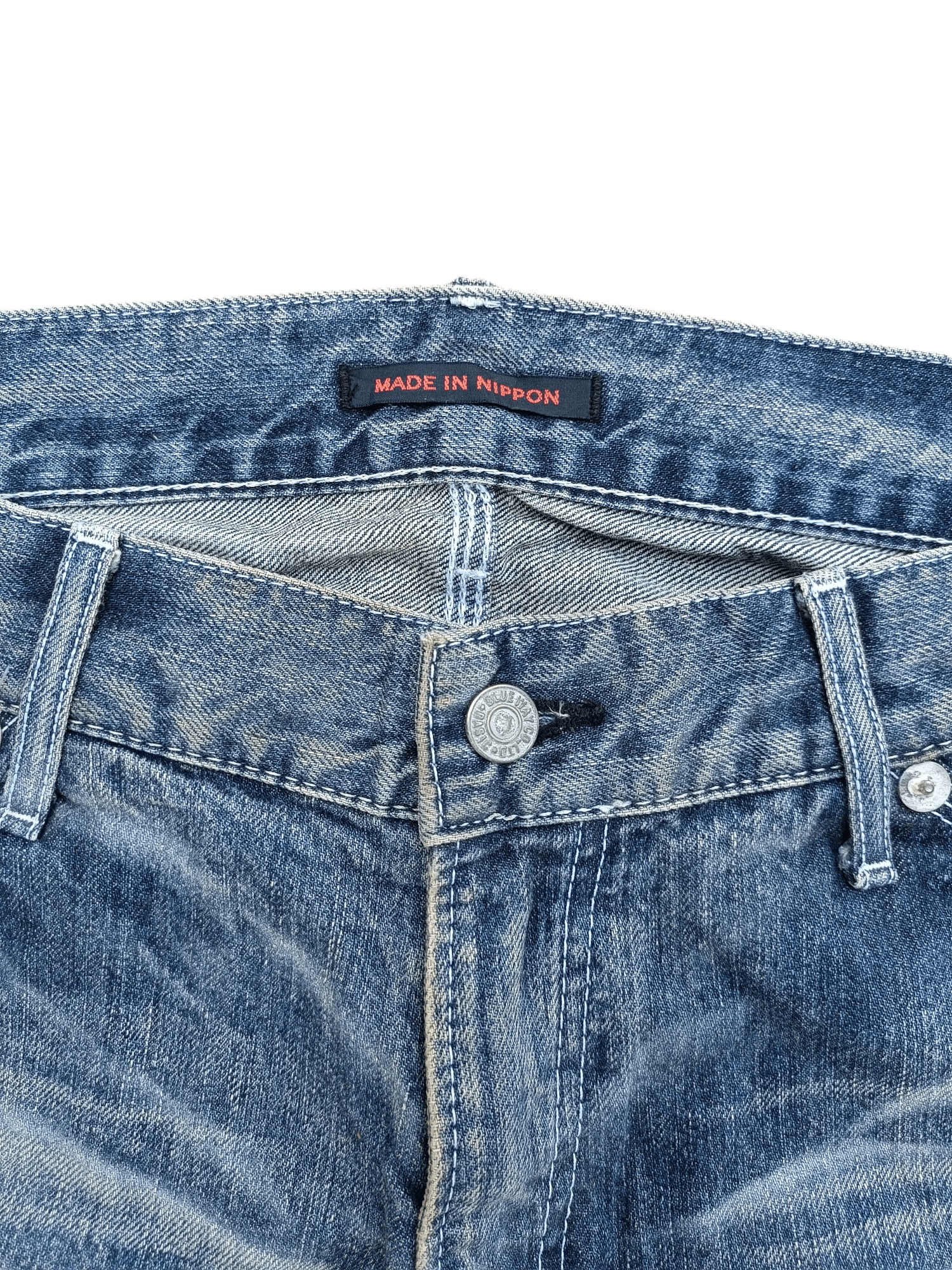 Other VINTAGE 💥 BLUEWAY GARMENTS JEANS BLEACH STYLE JEANS Size US 34 / EU 50 - 7 Thumbnail