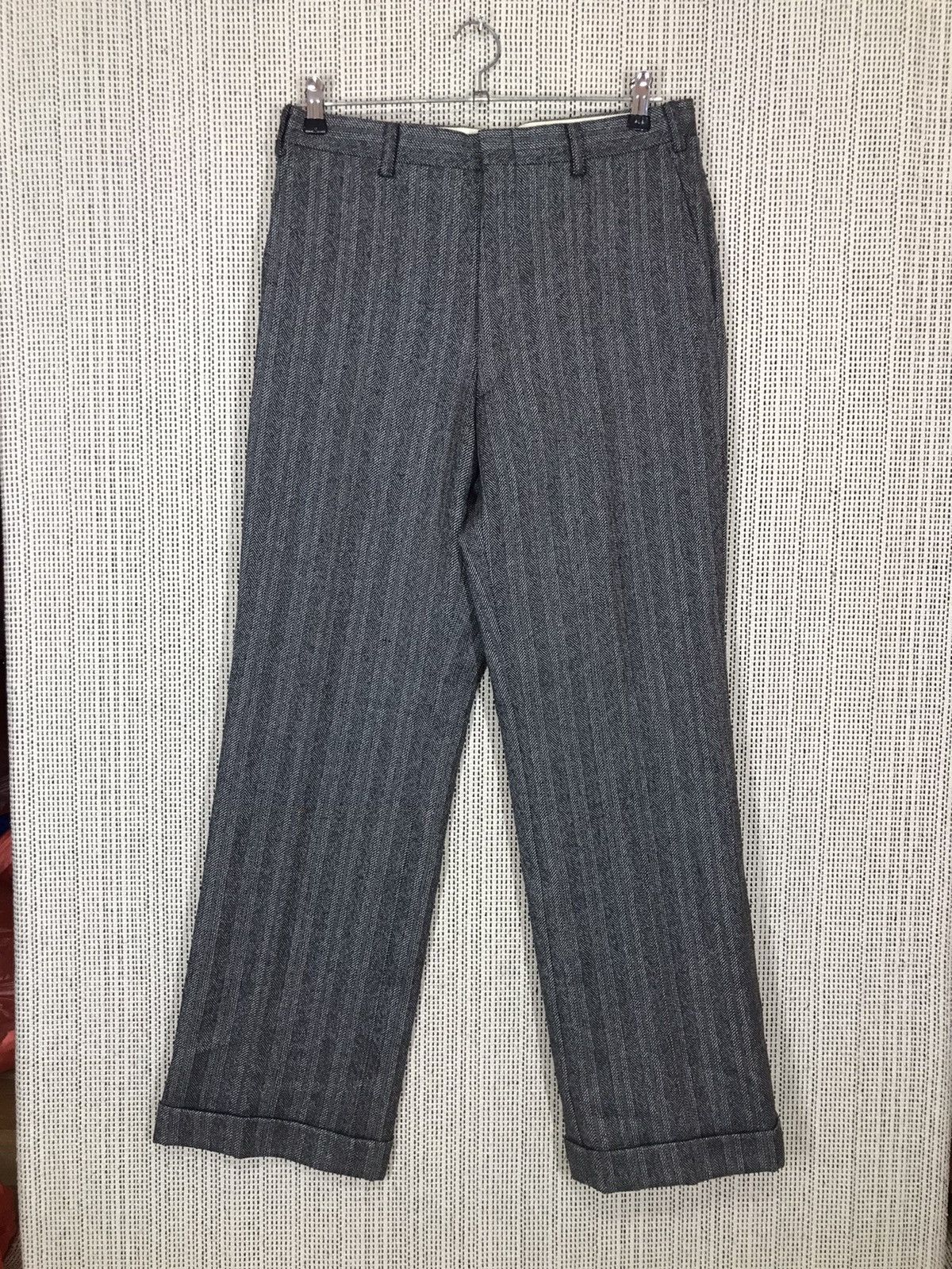 Burberry × Vintage 🔥WOOL PANTS🔥VINTAGE 90s BURBERRY WOOL PANTS Size US 30 / EU 46 - 1 Thumbnail