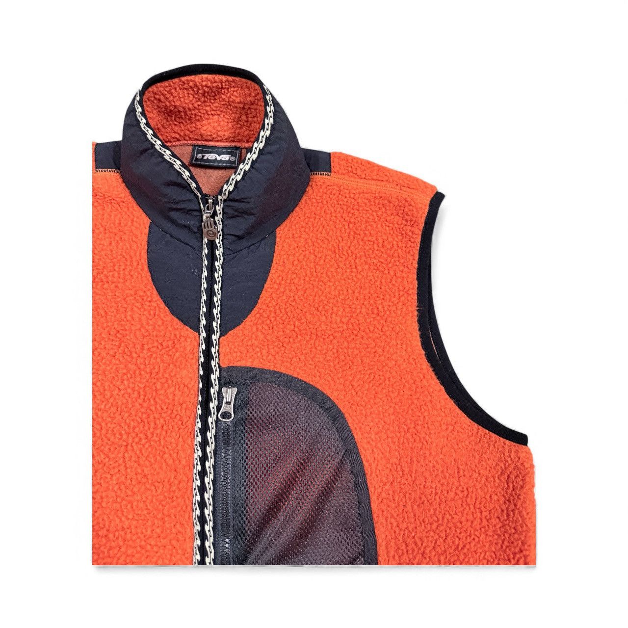 Teva Vtg🔥90’s Teva Sherpa Fleece Vest Zipper Jacket Size 46R - 8 Thumbnail