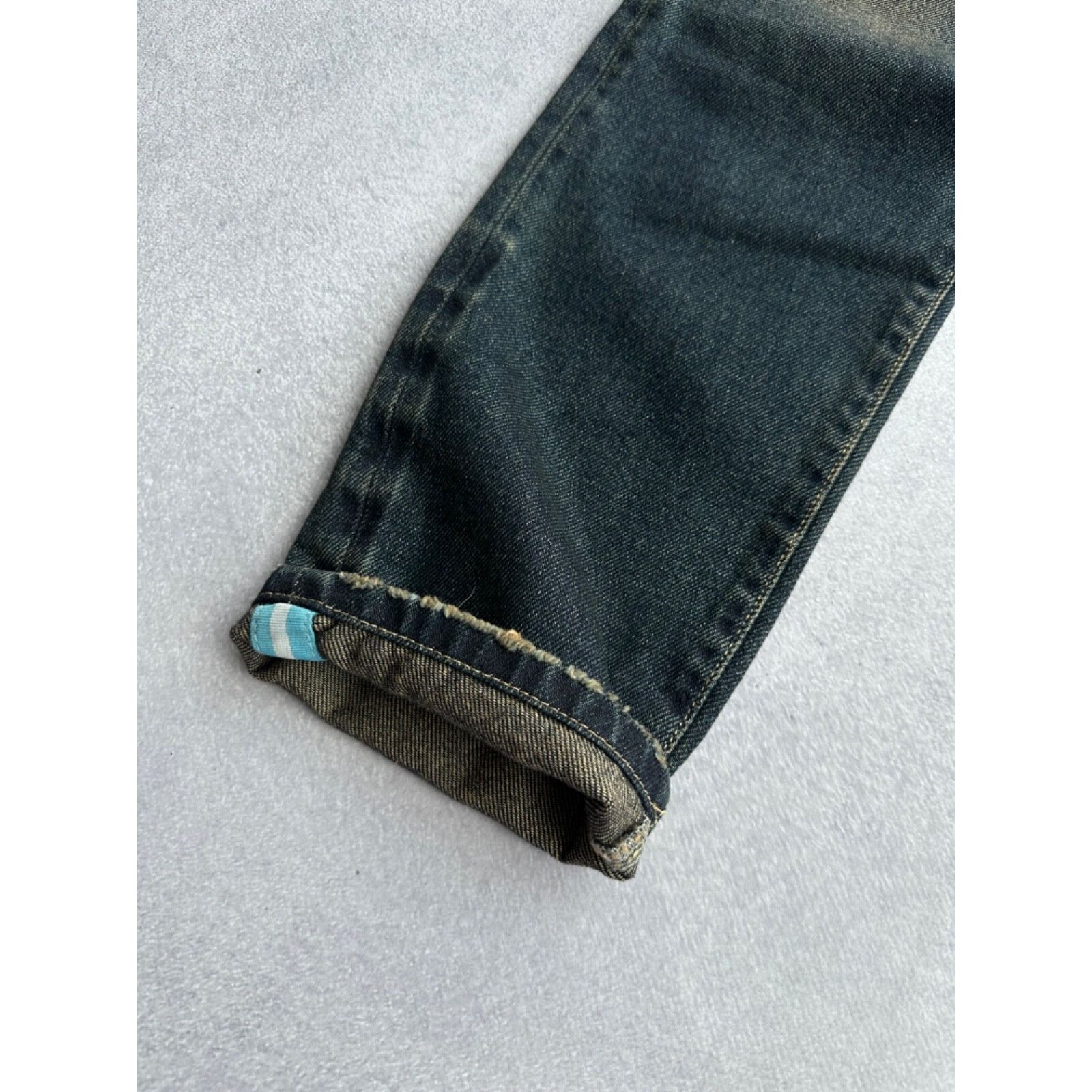La Martina VTG La Martina Argentina Selvedge Dirty Denim Jeans Size US 33 - 8 Thumbnail