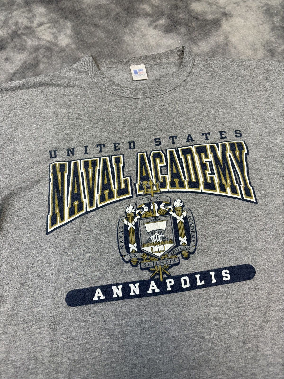 Vintage Vintage US Naval Annapolis academy high school college 90s Size US L / EU 52-54 / 3 - 2 Thumbnail