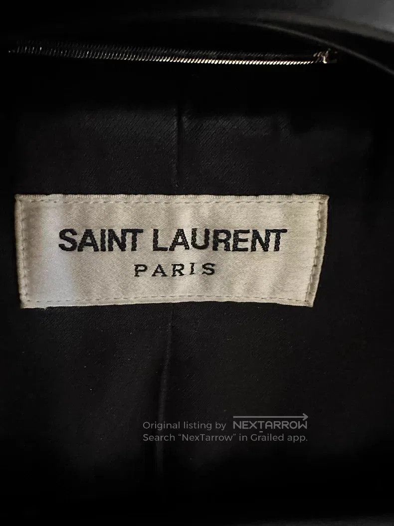 Saint Laurent Paris Saint Laurent Paris Black and White Baseball Jacket Size US M / EU 48-50 / 2 - 5 Thumbnail