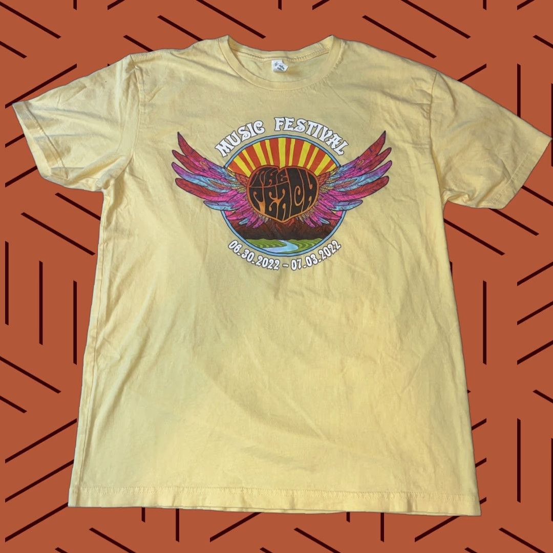 Vintage VINTAGE The Peach Music Festival 2022 Trey Anastasio Band Billy Strings Shirt Large New Size US L / EU 52-54 / 3 - 1 Thumbnail