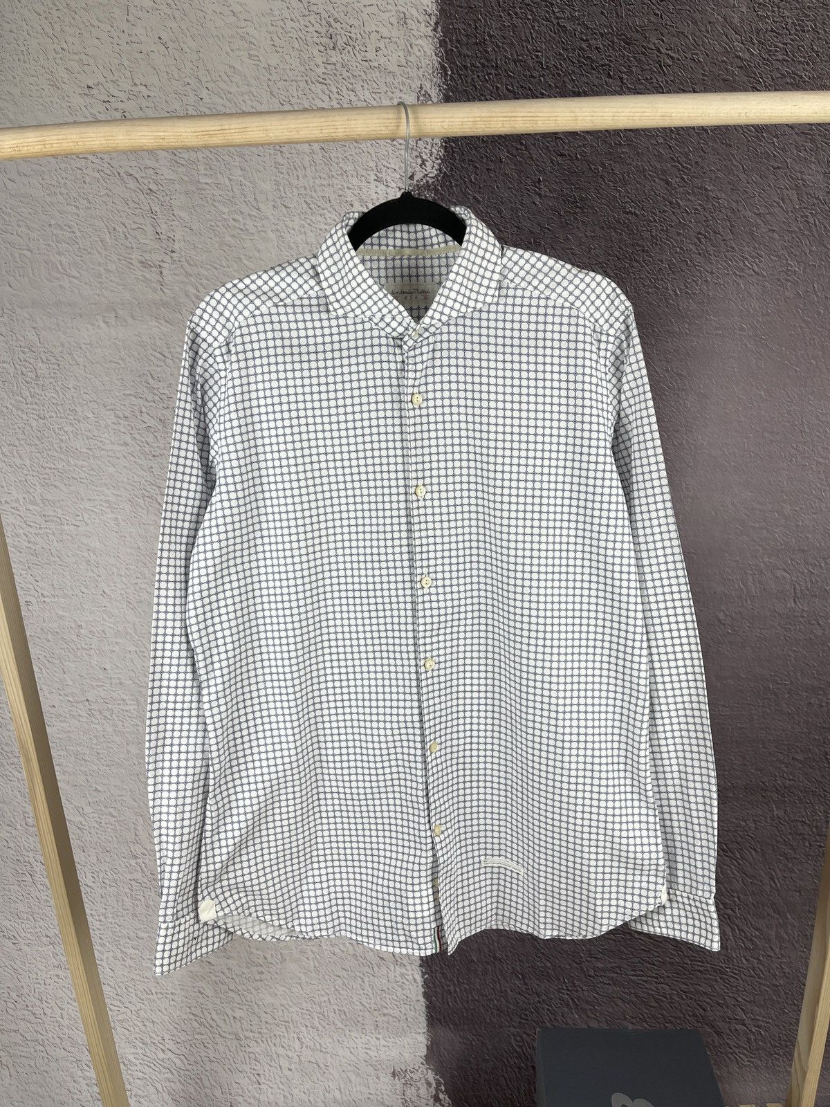 Tintoria Mattei Tintoria Mattei 954 pattern Italian long sleeve shirt Size US L / EU 52-54 / 3 - 2 Thumbnail