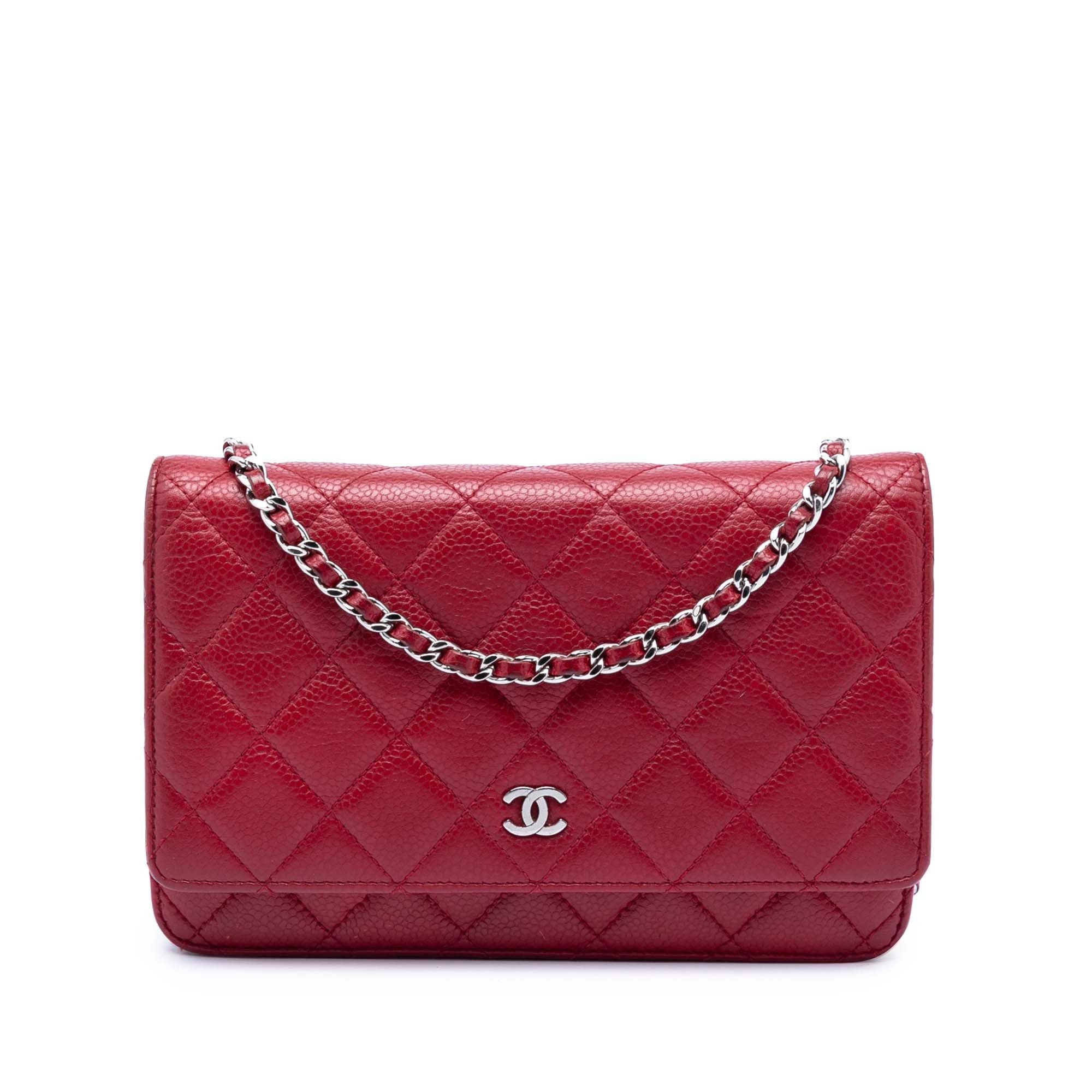 Chanel CC Quilted Caviar Wallet on Chain Size ONE SIZE - 1 Thumbnail