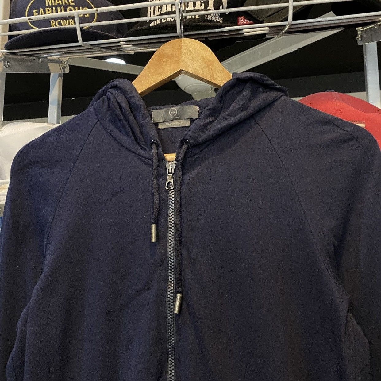 Alexander McQueen × MCQ Alexandr Mcqueen MCQ Blink Big Logo Zipper hoodies Size US XS / EU 42 / 0 - 8 Thumbnail