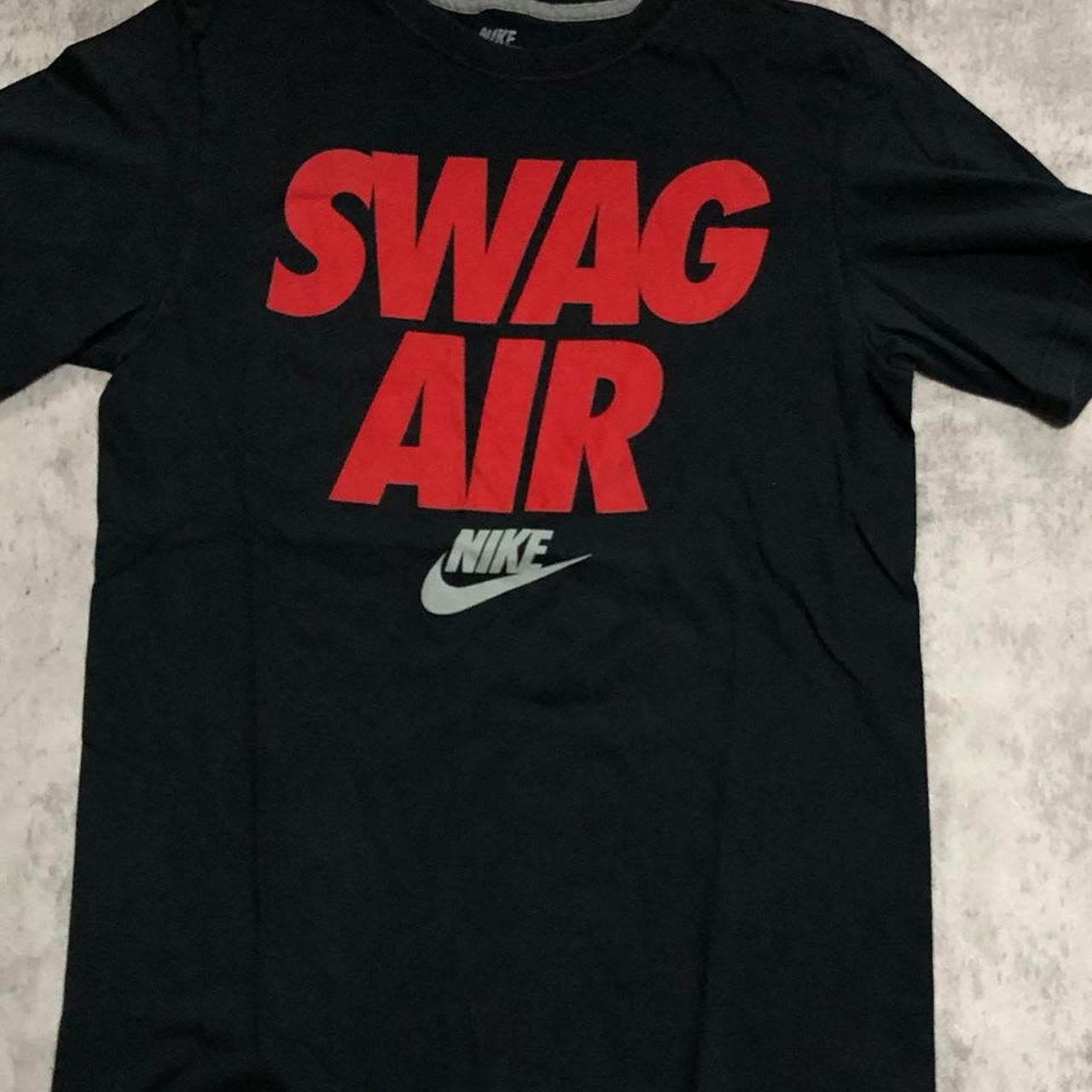 Nike Black and red Nike cotton t-shirt Size US S / EU 44-46 / 1 - 1 Thumbnail