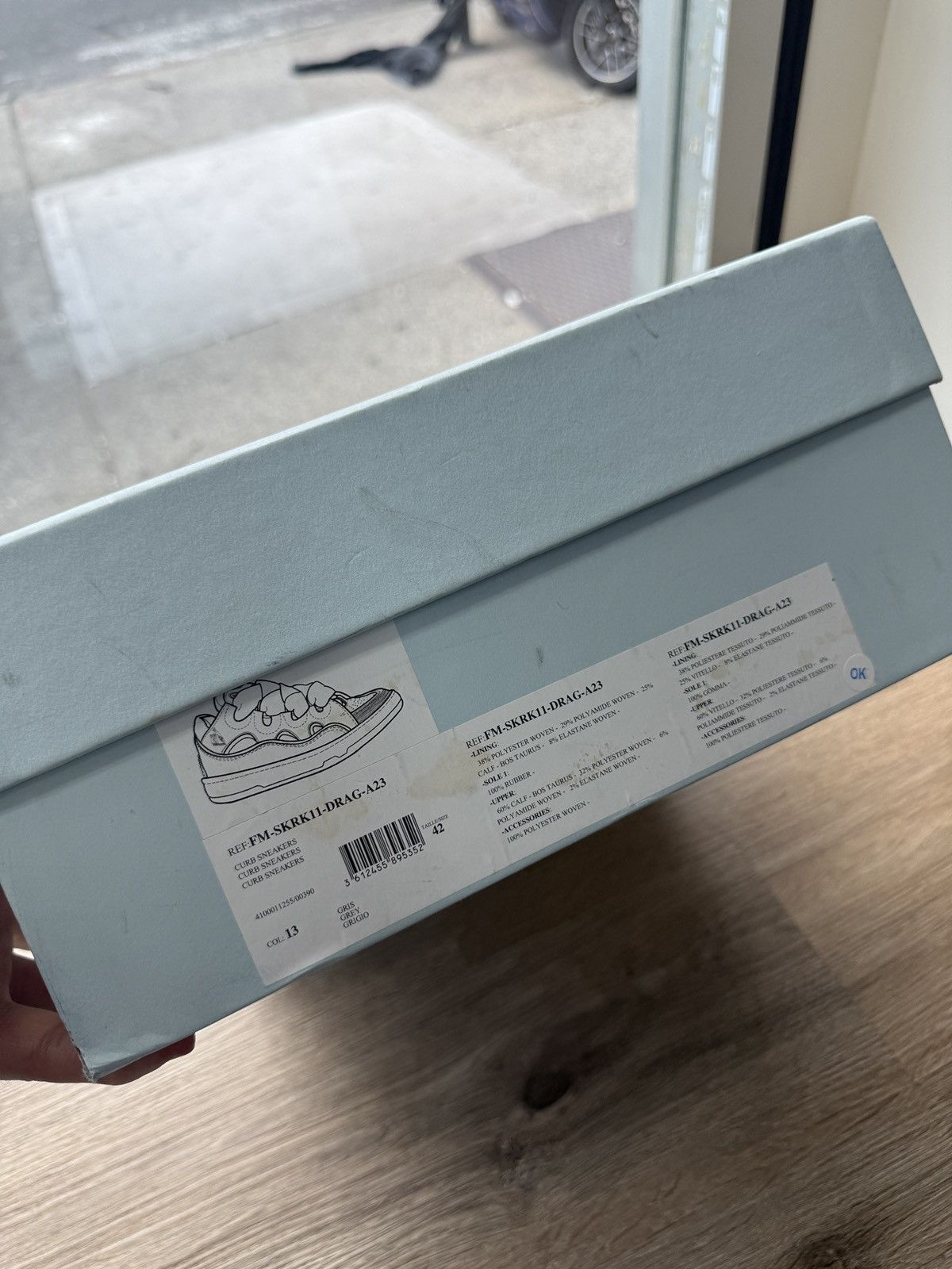 Lanvin Lanvin Curb Light Blue Sneakers Size US 9 / EU 42 - 8 Thumbnail