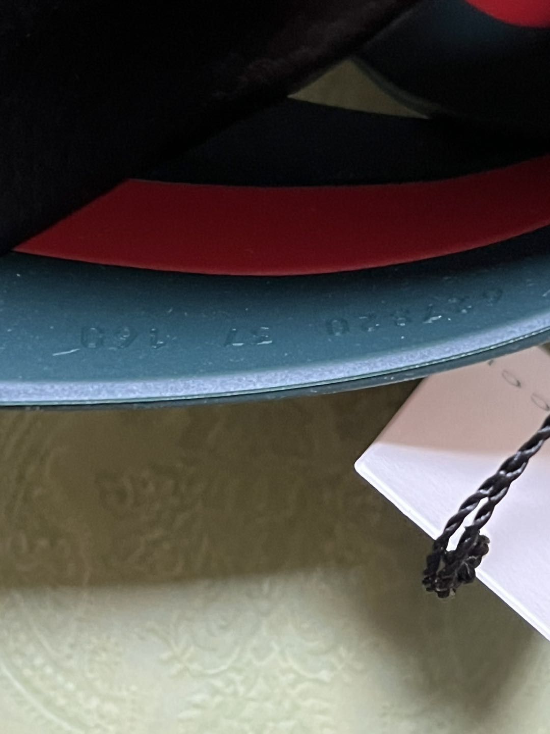 Gucci Gucci Web Slide Black Rubber (Women's) Size US 7 / IT 37 - 8 Thumbnail