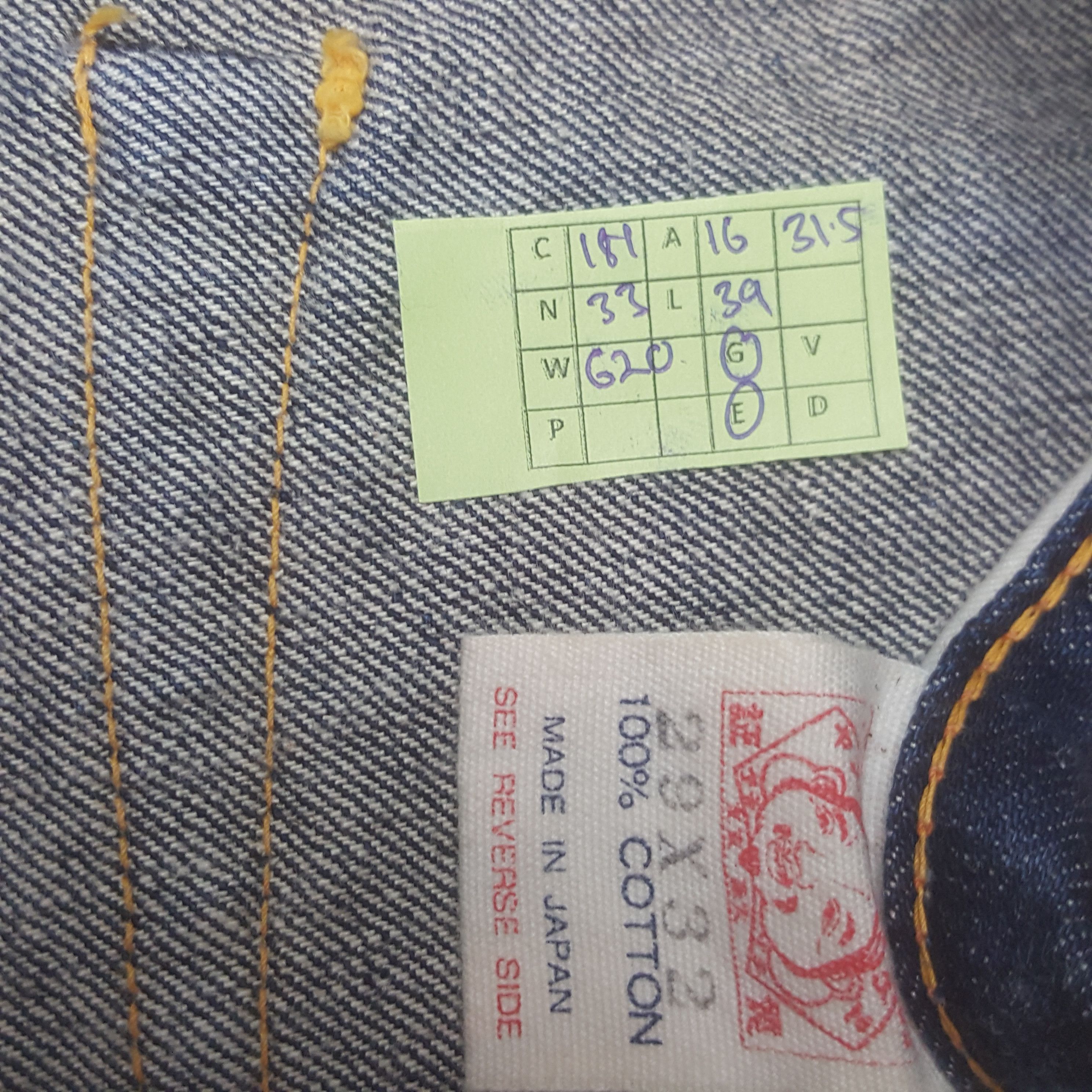 Evisu Vintage Evisu Japanese Brand Daicock Pink Art Custom Jeans Size 32" / US 10 / IT 46 - 8 Thumbnail