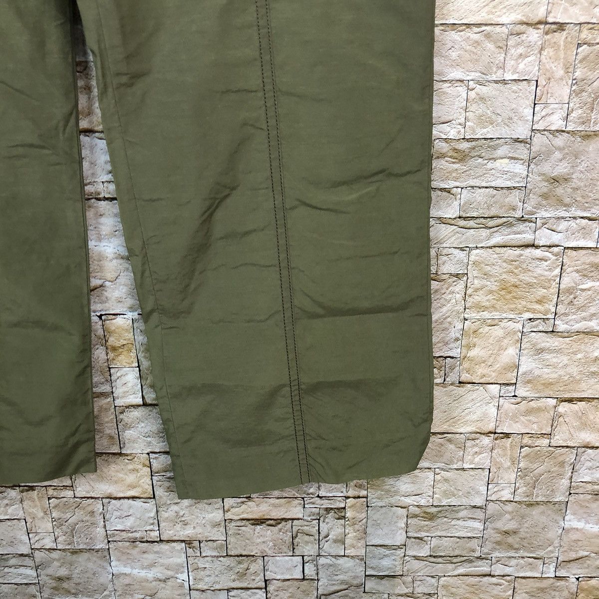 Japanese Brand All Ror You Green Cargo Multipocket Pants #A604 Size 28" / US 6 / IT 42 - 12 Thumbnail