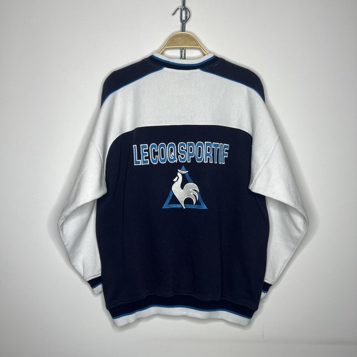 Le Coq Sportif LE COQ SPORTIF CHALTON ATHLETIC VINTAGE SWEATSHIRT 90s CREW Size US M / EU 48-50 / 2 - 2 Thumbnail