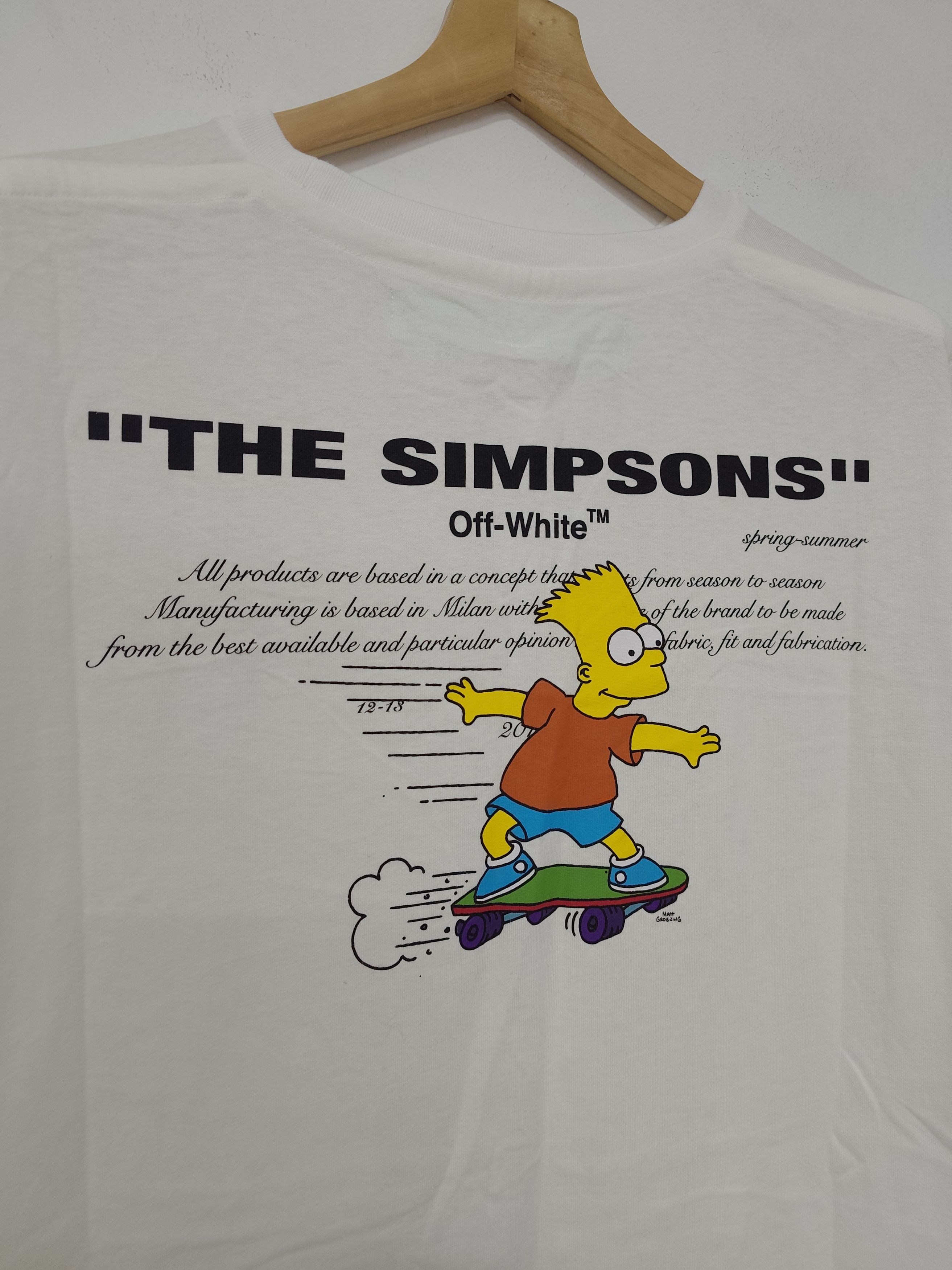 Off-White Off-White "Homer & Bart" Size US XXS / EU 40 - 4 Thumbnail