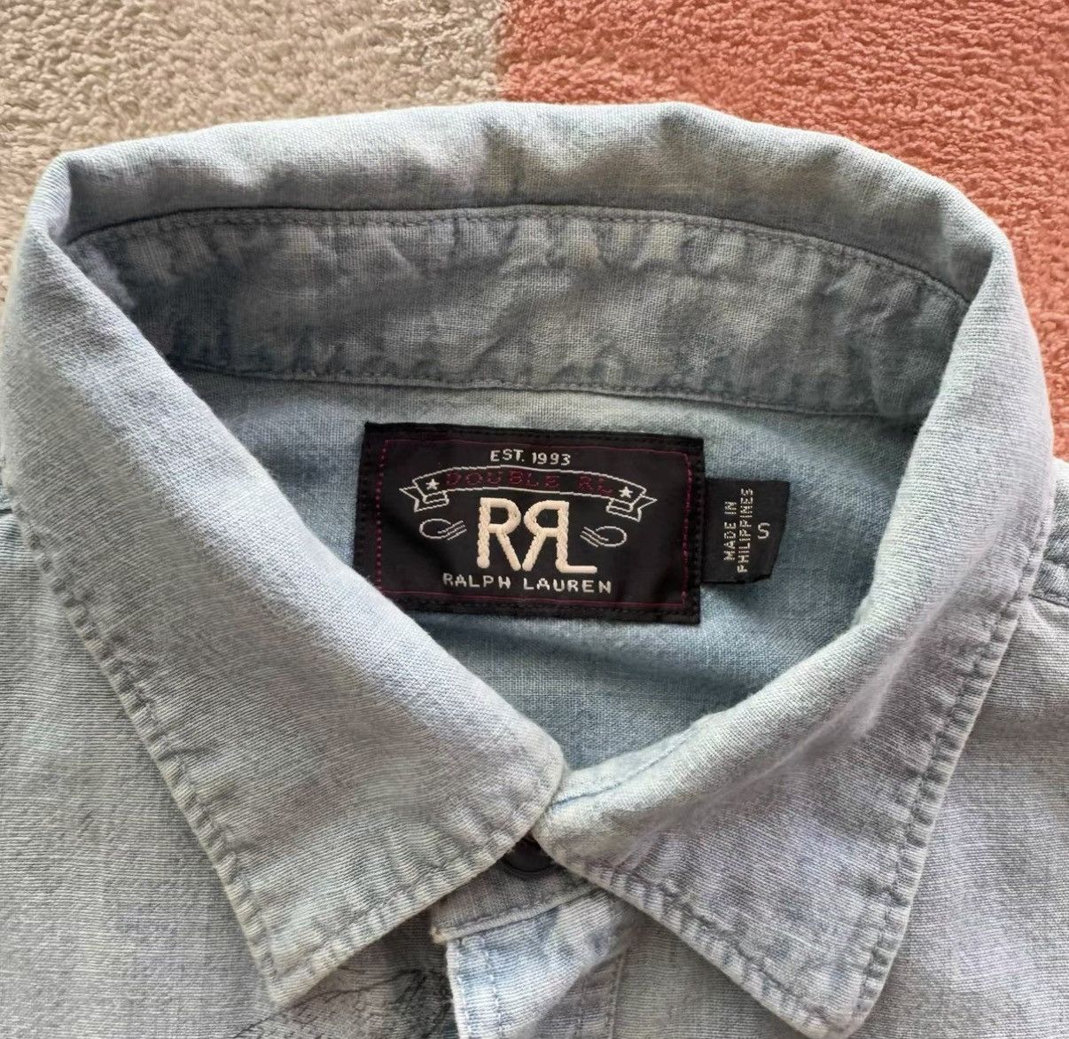 RRL Ralph Lauren Ralph Lauren Double RL Print Short Sleeve T-Shirt K22 Size US S / EU 44-46 / 1 - 4 Thumbnail