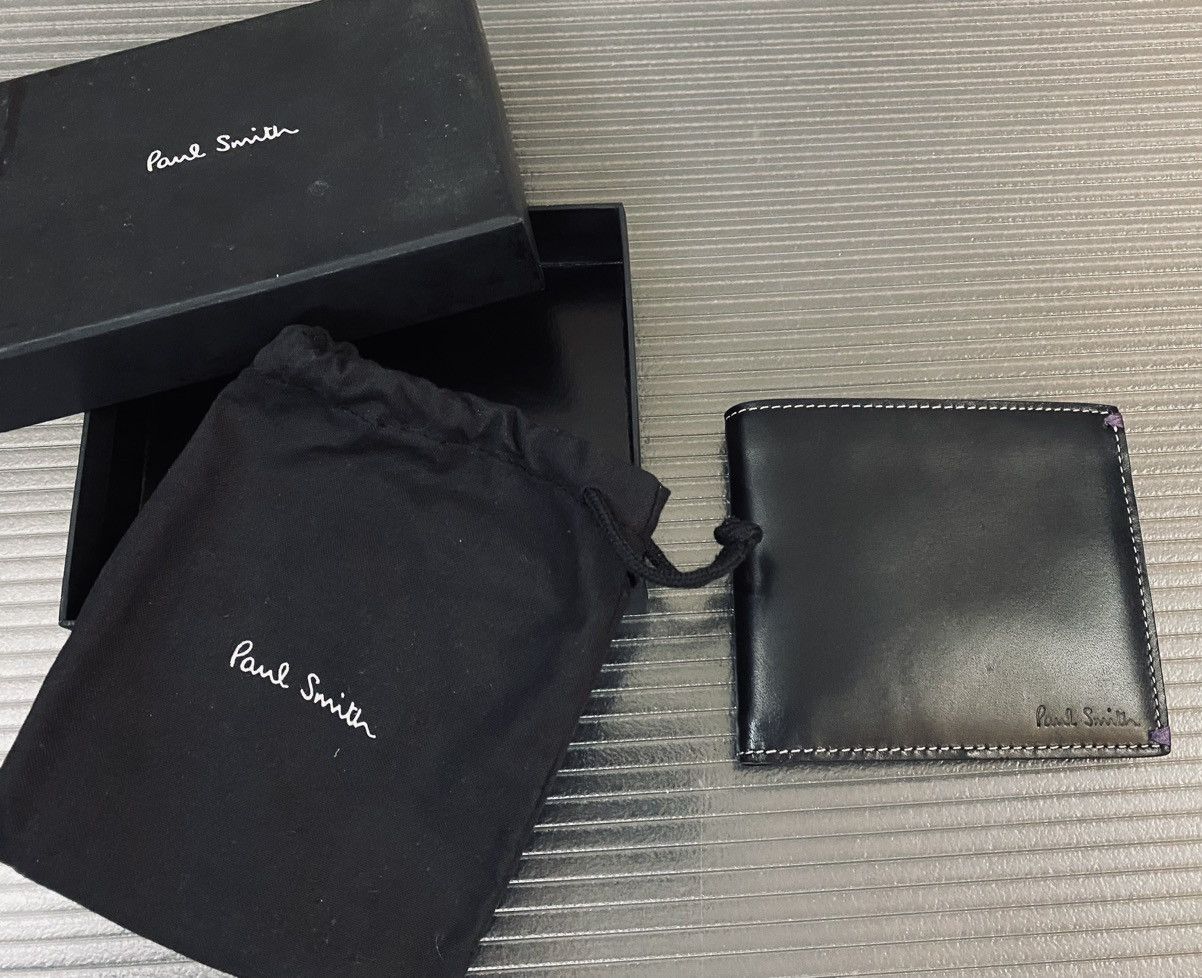 Paul Smith Paul Smith 🇮🇹 Nero leather pin-up girl billfold wallet NEW Size ONE SIZE - 1 Thumbnail