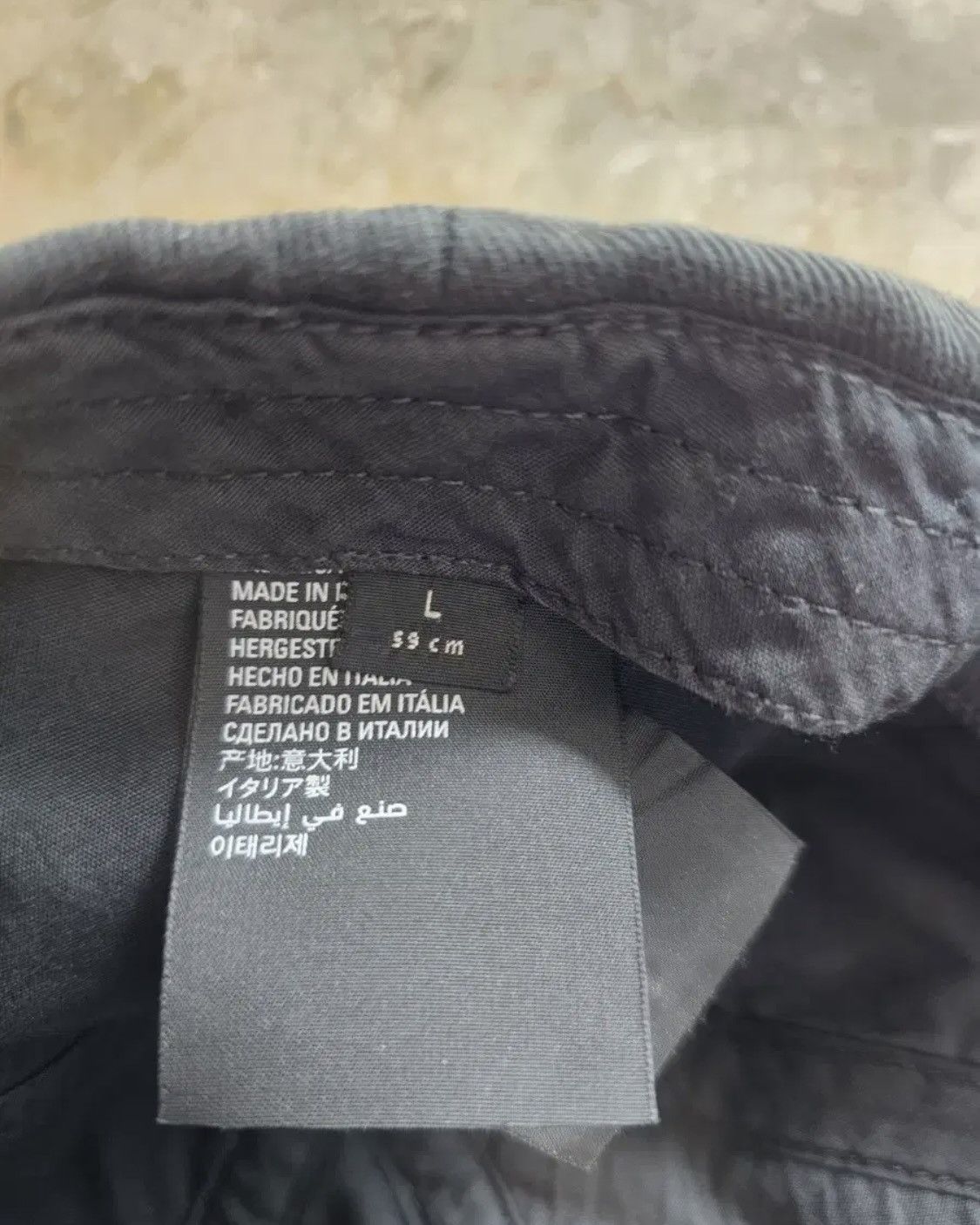 Balenciaga Balenciaga Distressed Logo Cap Black Size ONE SIZE - 7 Thumbnail