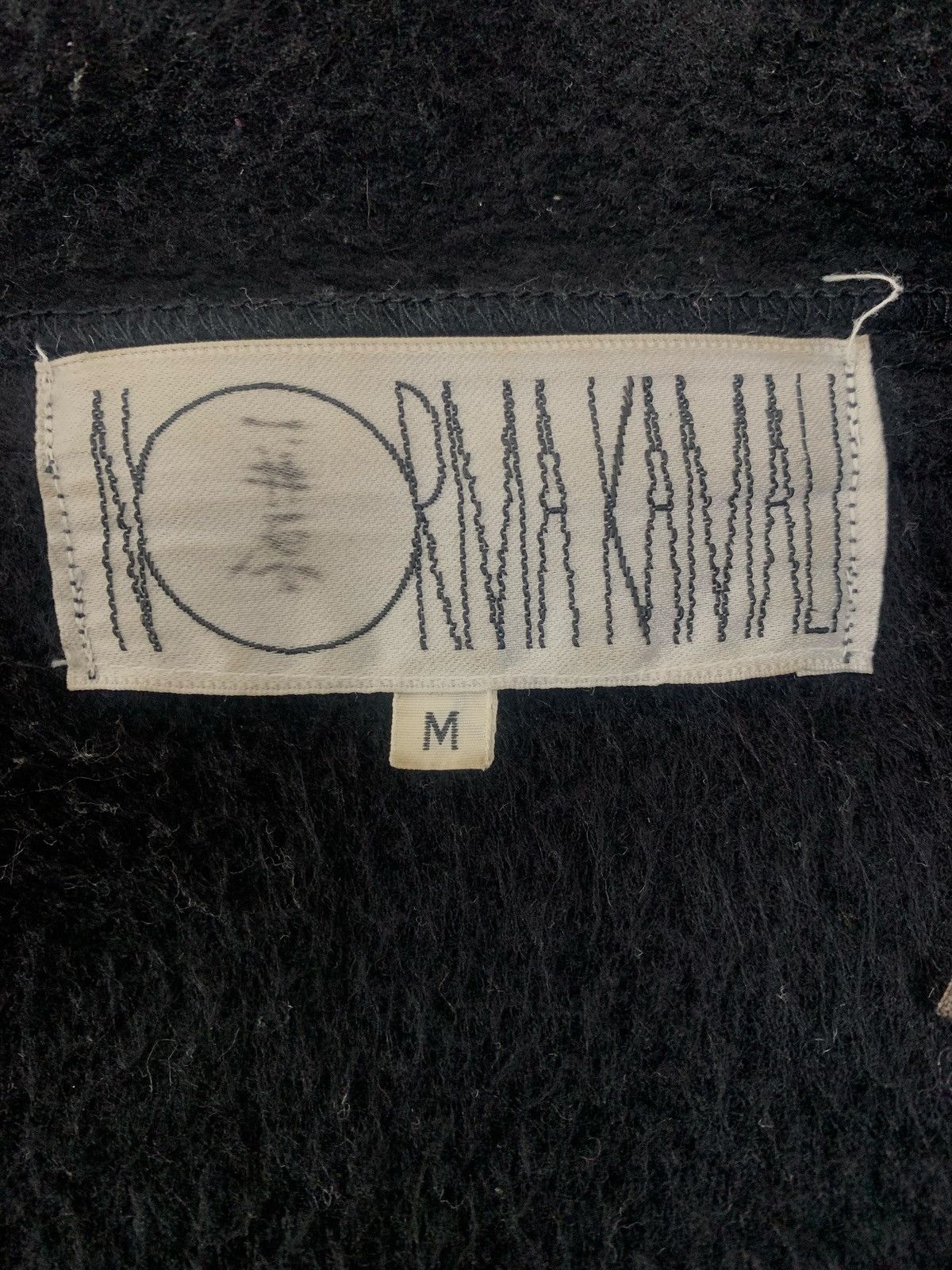 Designer Vintage Norma Kamali Designer Luxury Cashmere Long Coat Size M / US 6-8 / IT 42-44 - 11 Thumbnail